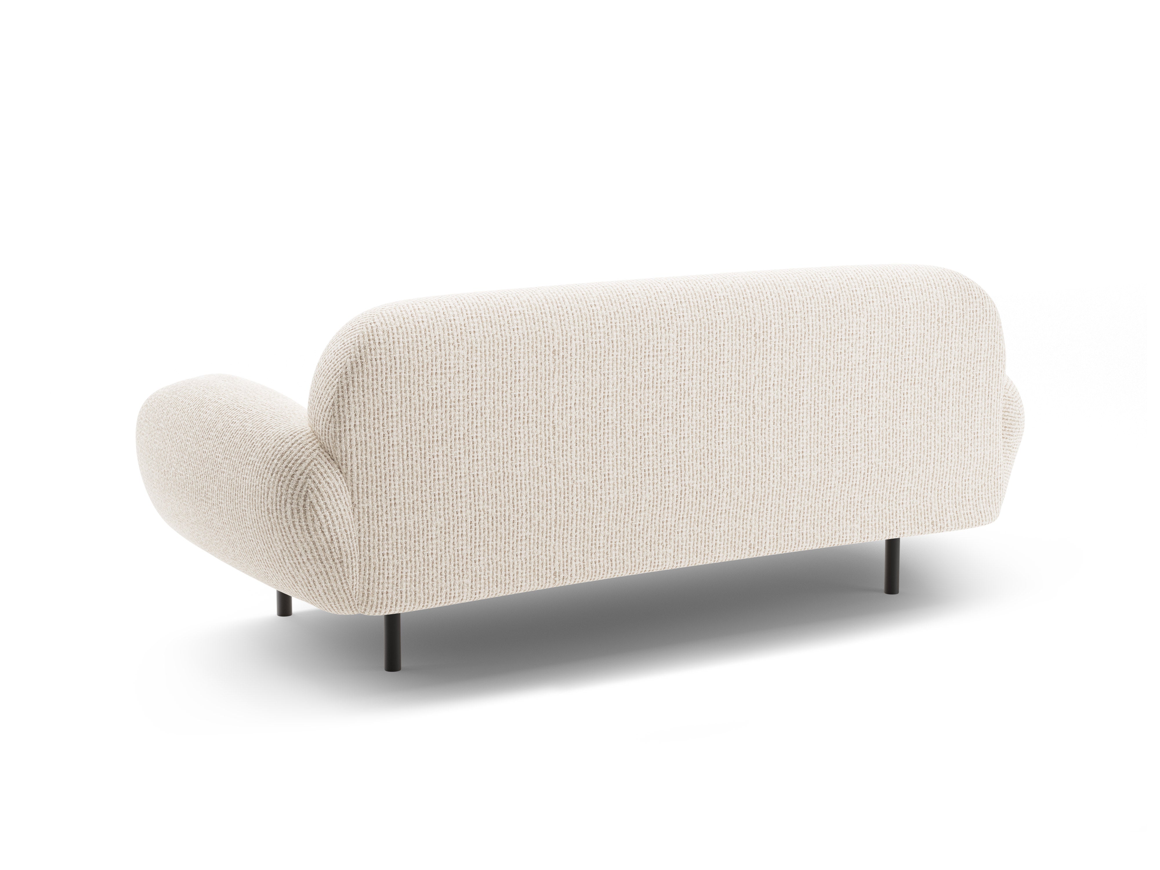 Sofa 2,5-zits POPPY lichtbeige chenille