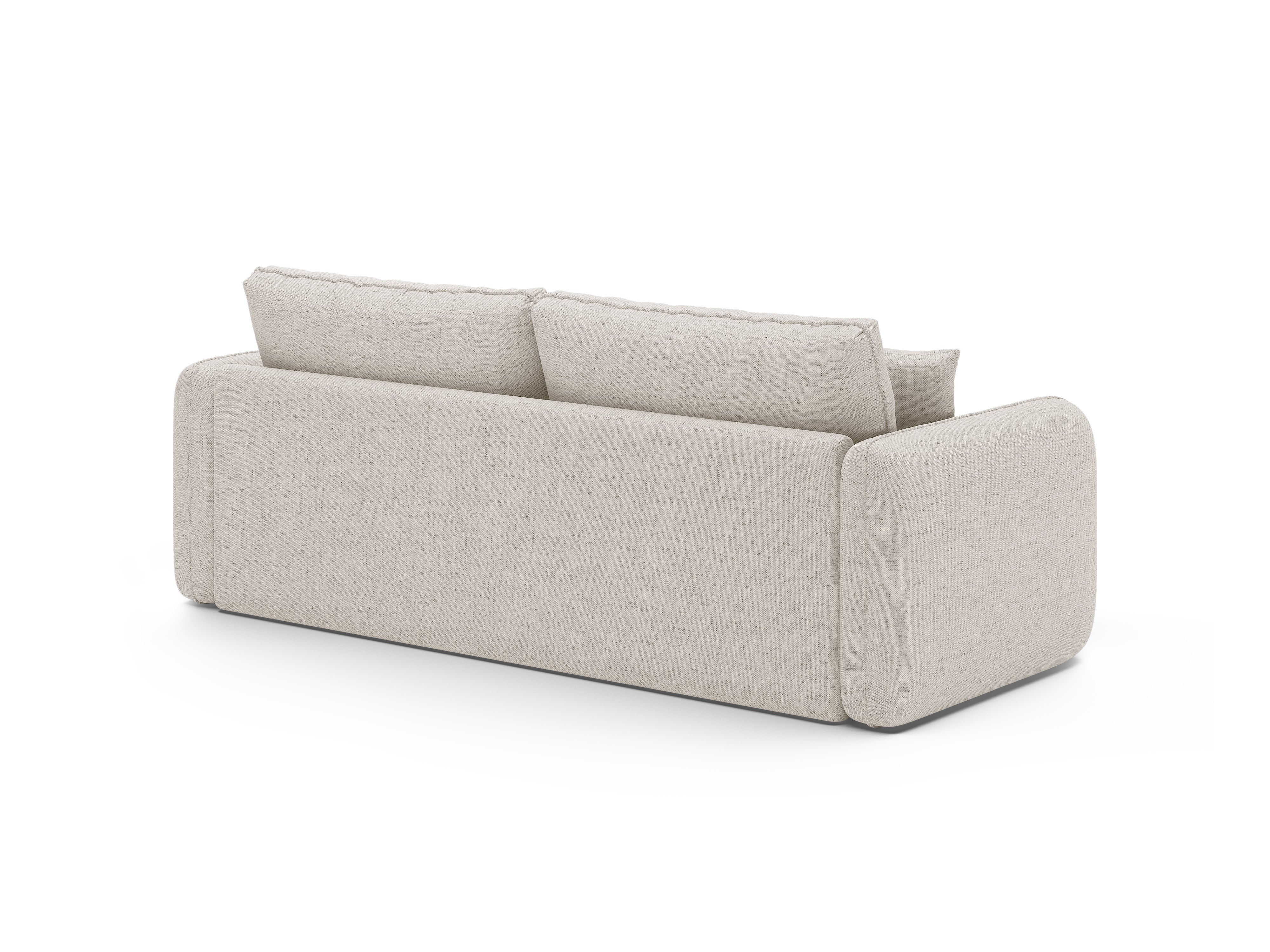 3-Seater Sofa with Sleeping Function DORMI Light Beige