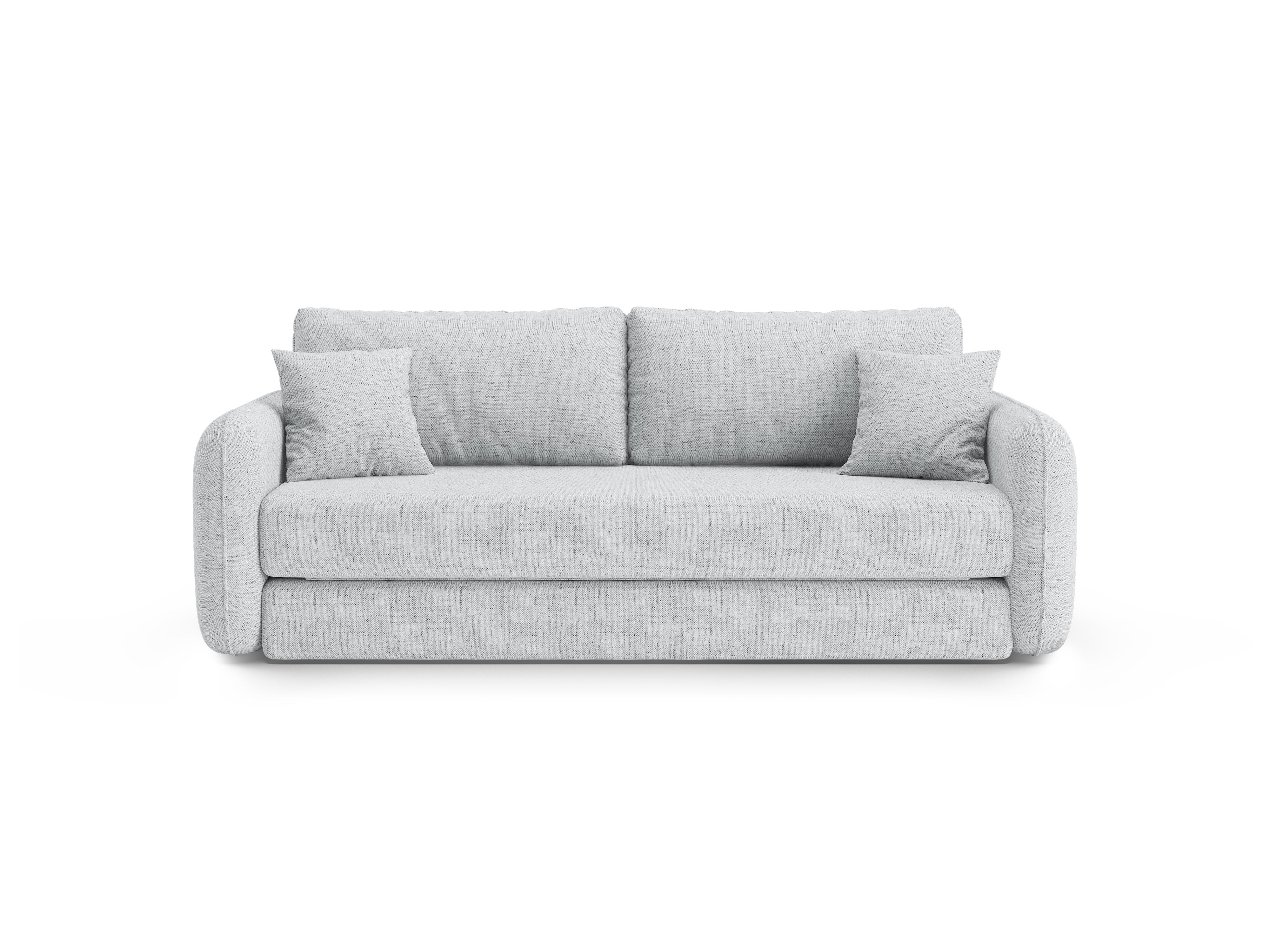 3-Seater Sofa with Sleeping Function DORMI Light Grey