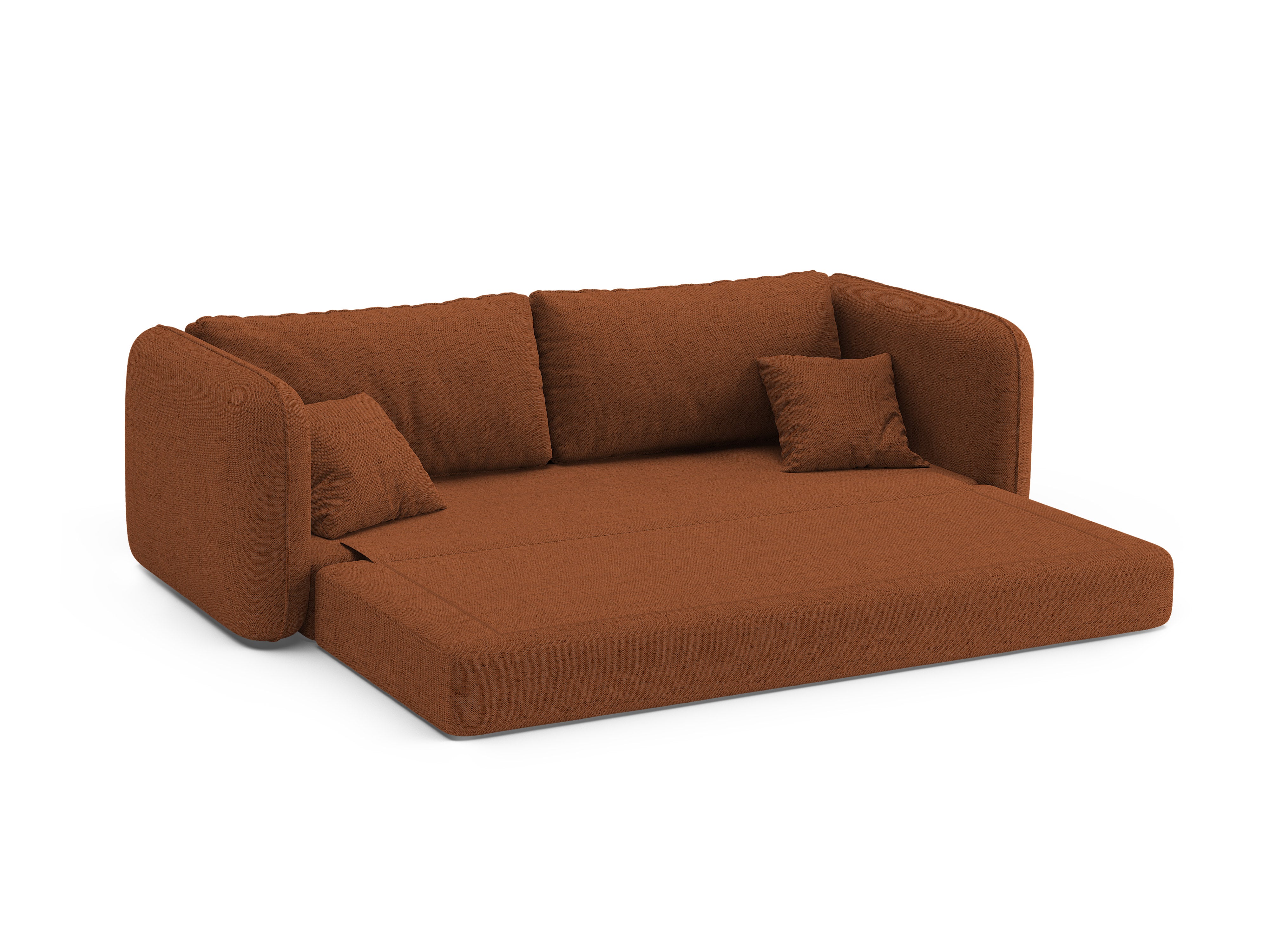 3-Seater Sofa with Sleeping Function DORMI Brick