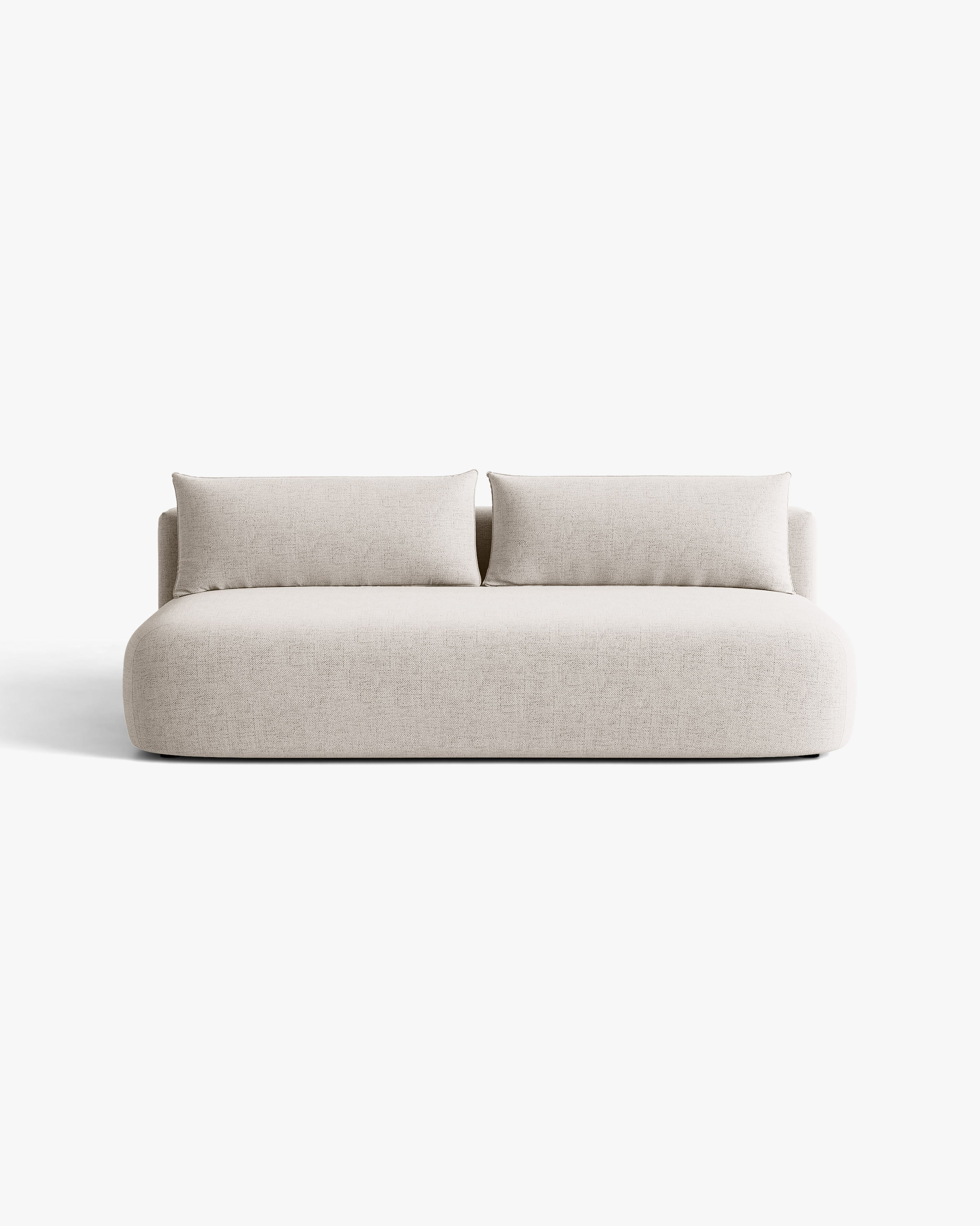 Sofa voor 3 personen met slaapfunctie HENA beige