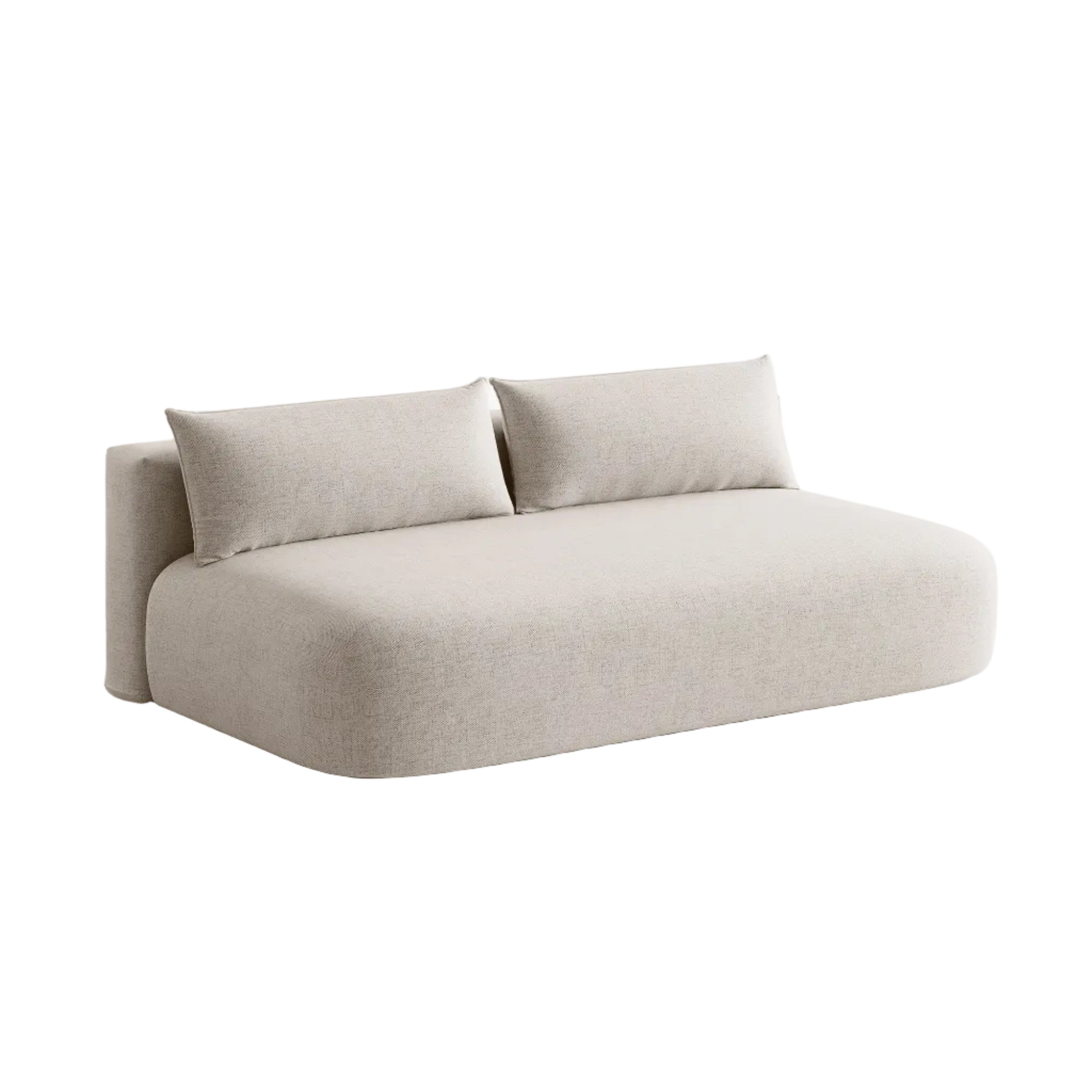 Sofa voor 3 personen met slaapfunctie HENA beige