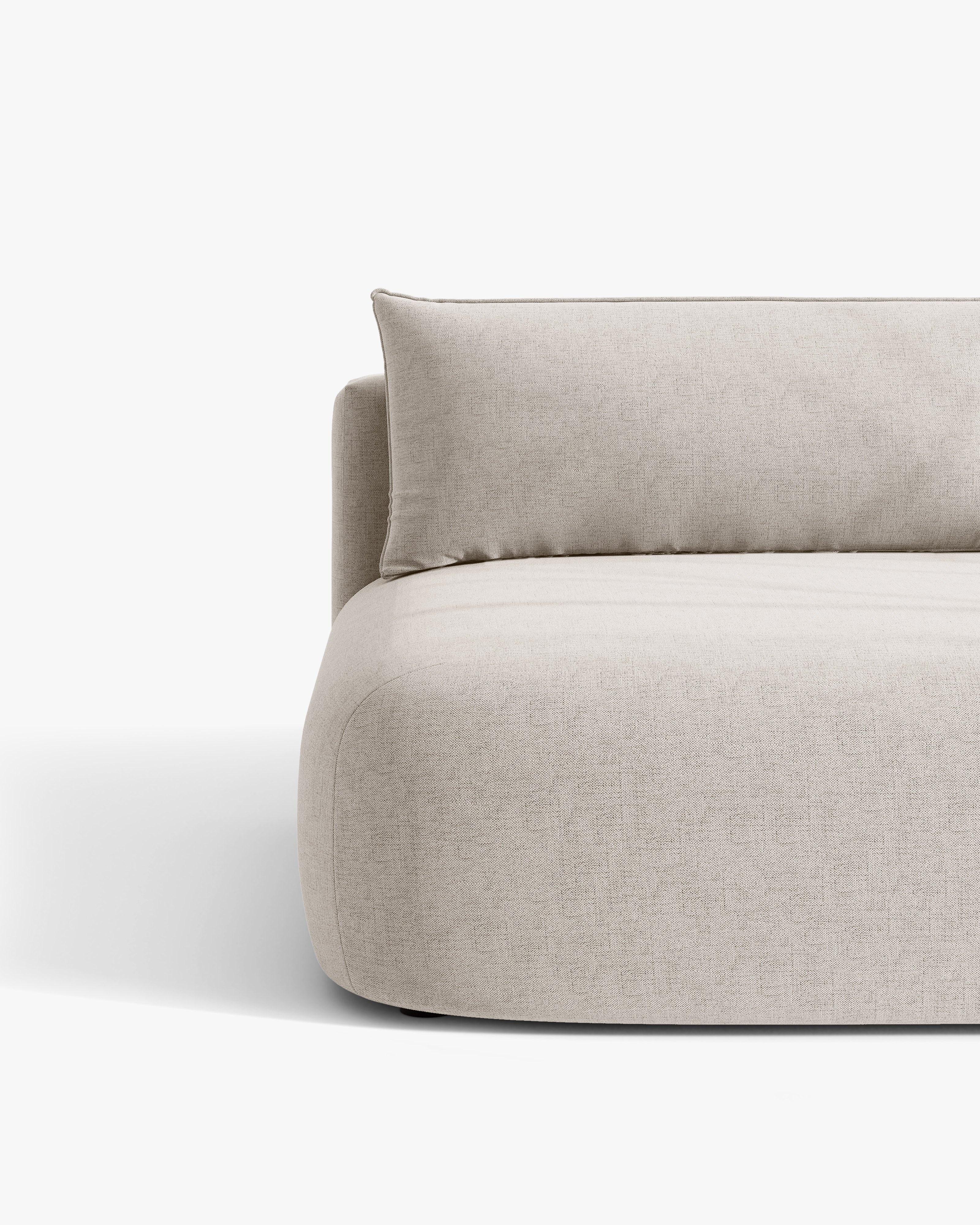 Sofa voor 3 personen met slaapfunctie HENA beige