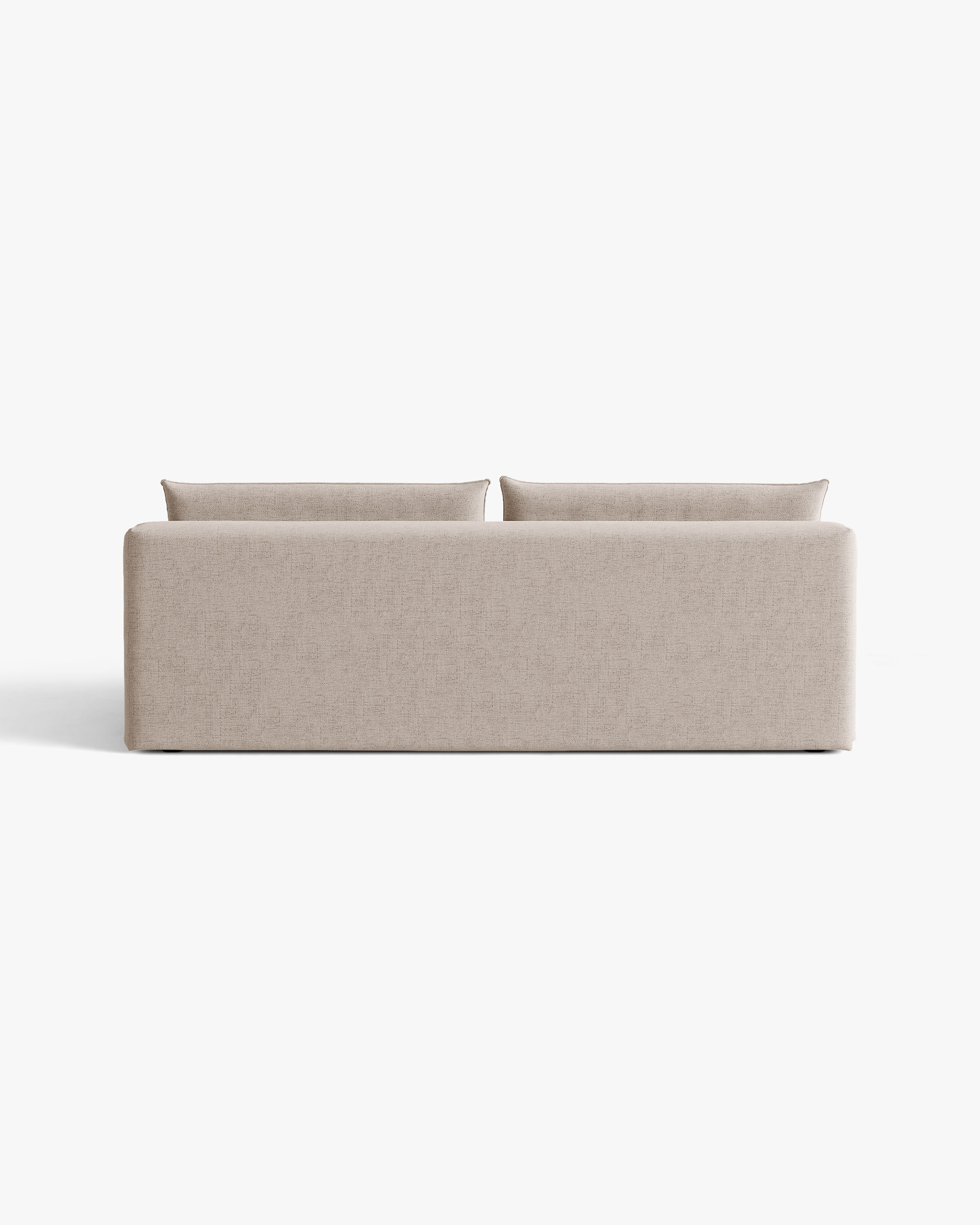 Sofa voor 3 personen met slaapfunctie HENA cappuccino