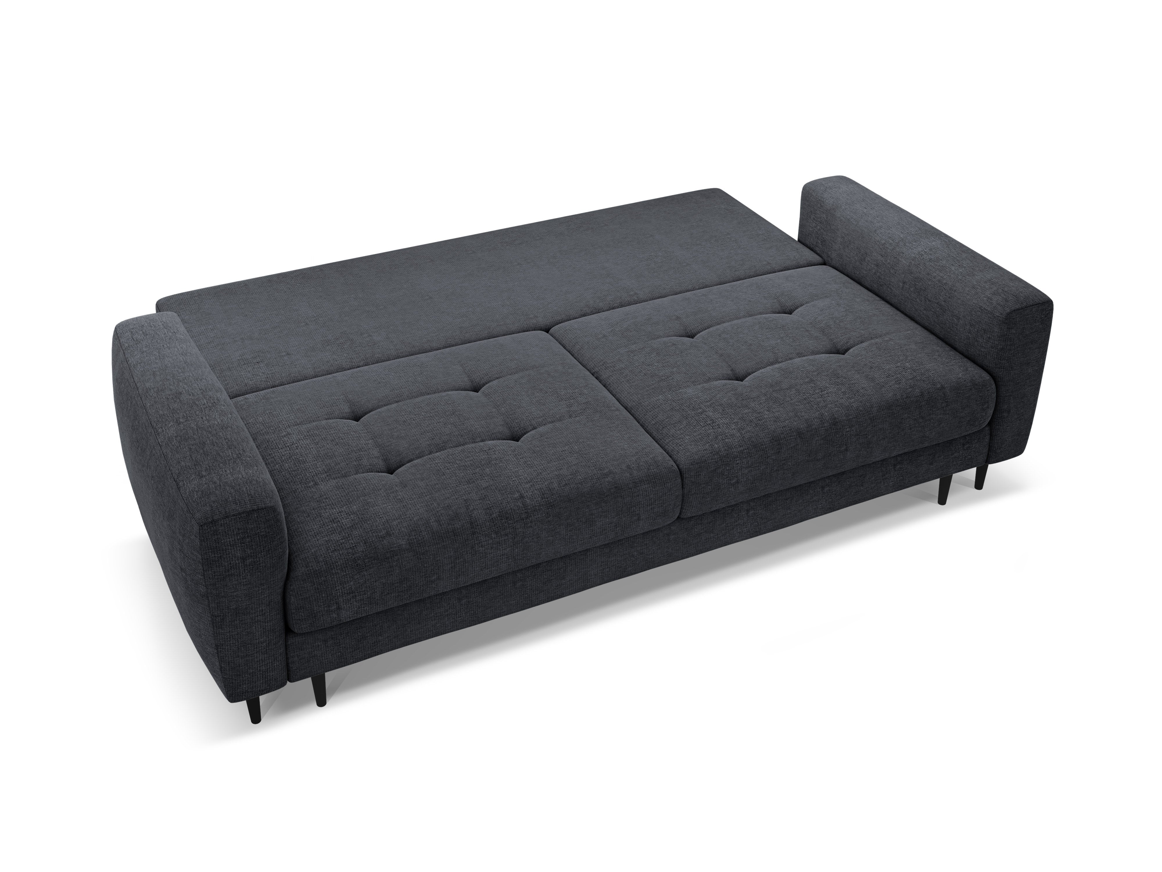 Sofa 3-zits met slaapfunctie BEMY donkerblauw