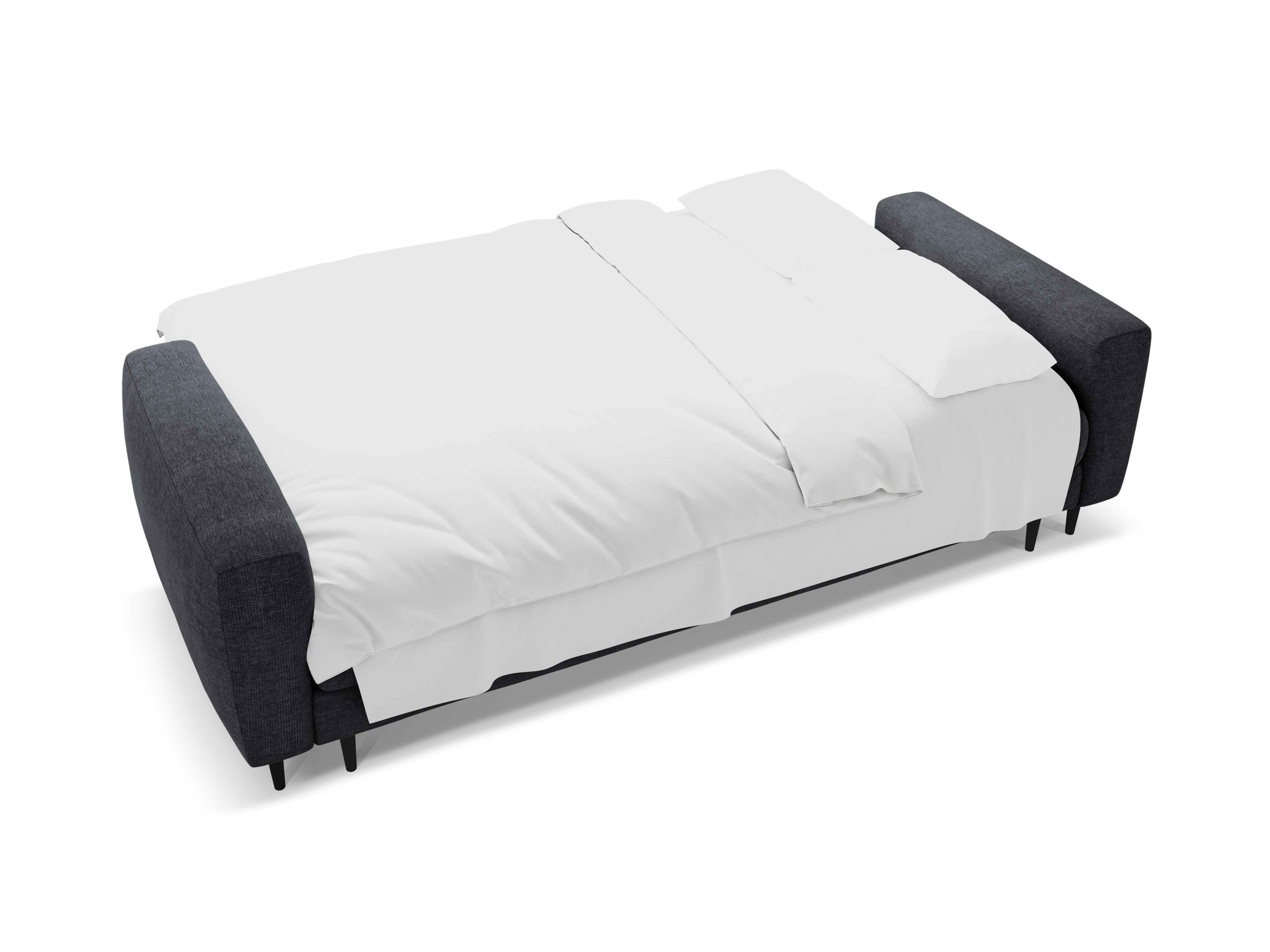 Sofa 3-zits met slaapfunctie BEMY donkerblauw