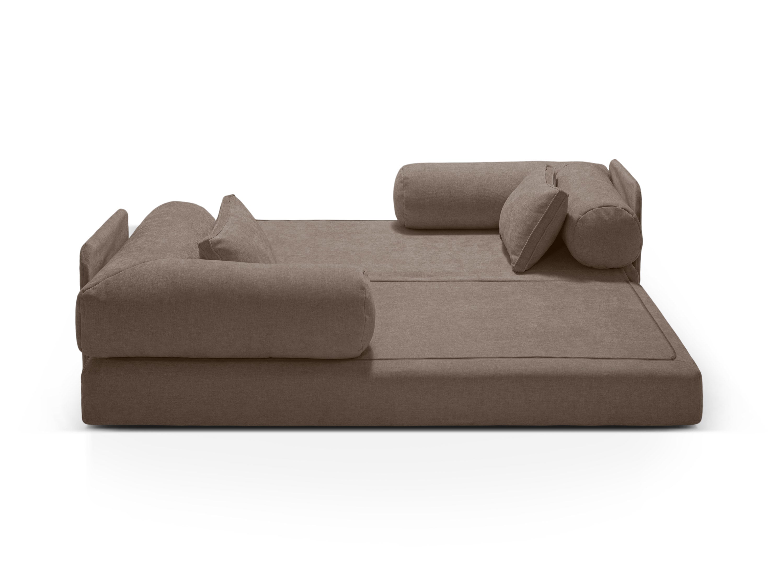Sofa 3-Sitzer mit Schlaffunktion DREAMY cappuccino