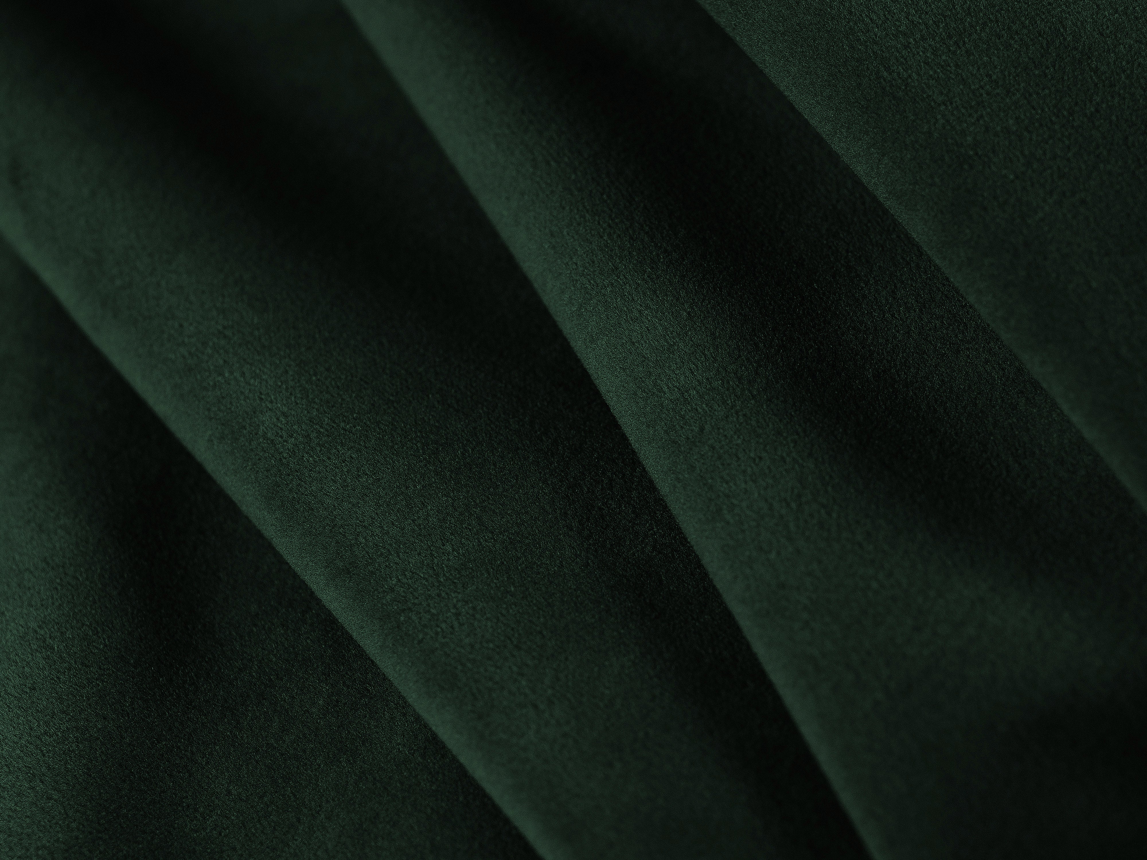Velvet 3-Seater Sofa with Sleeping Function DORMI in Bottle Green
