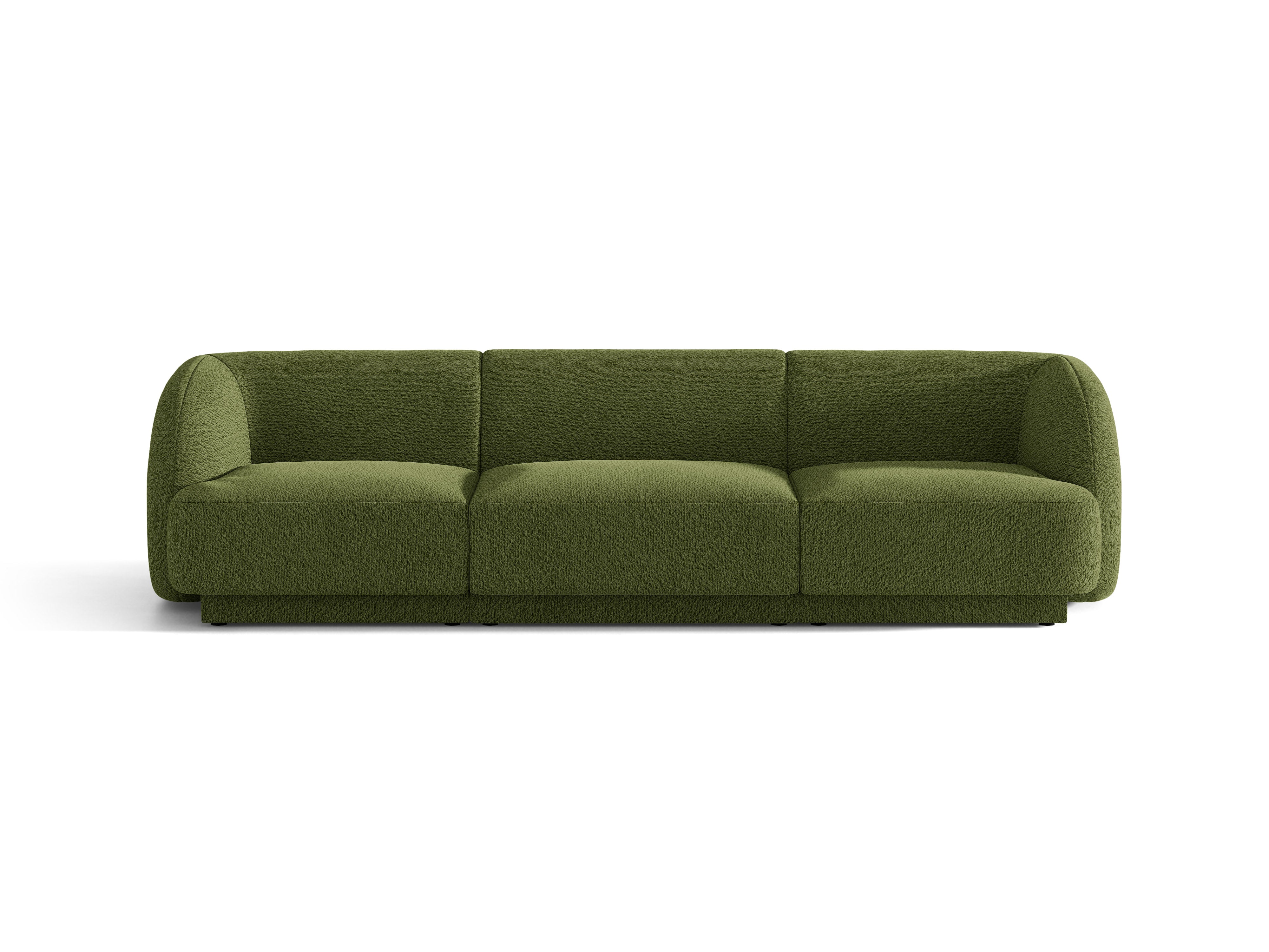 Bank 3-zits MILEY groene boucle