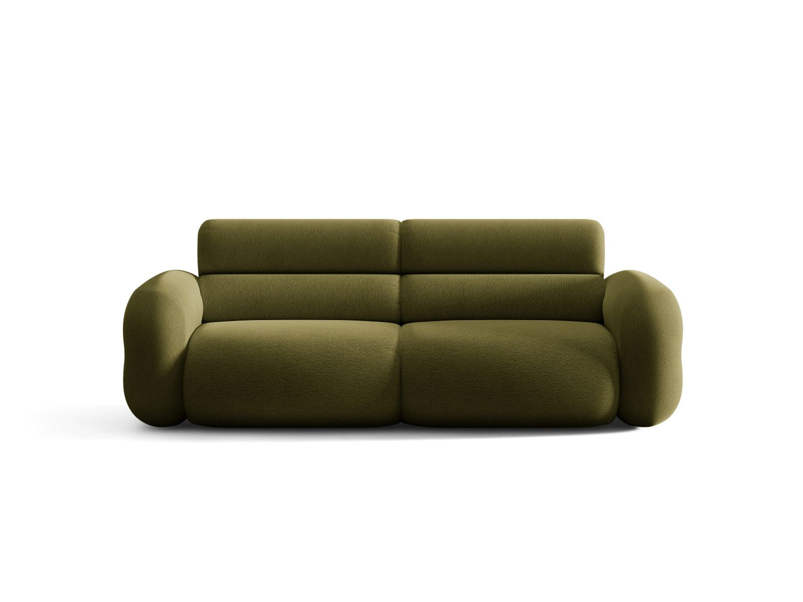 Sofa 3-zits NEO olijfgroene boucle