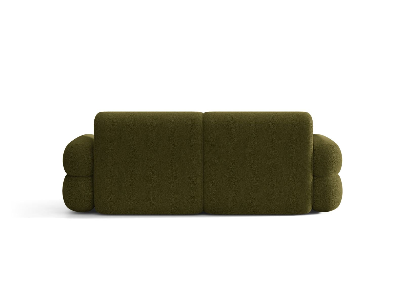 Sofa 3-zits NEO olijfgroene boucle