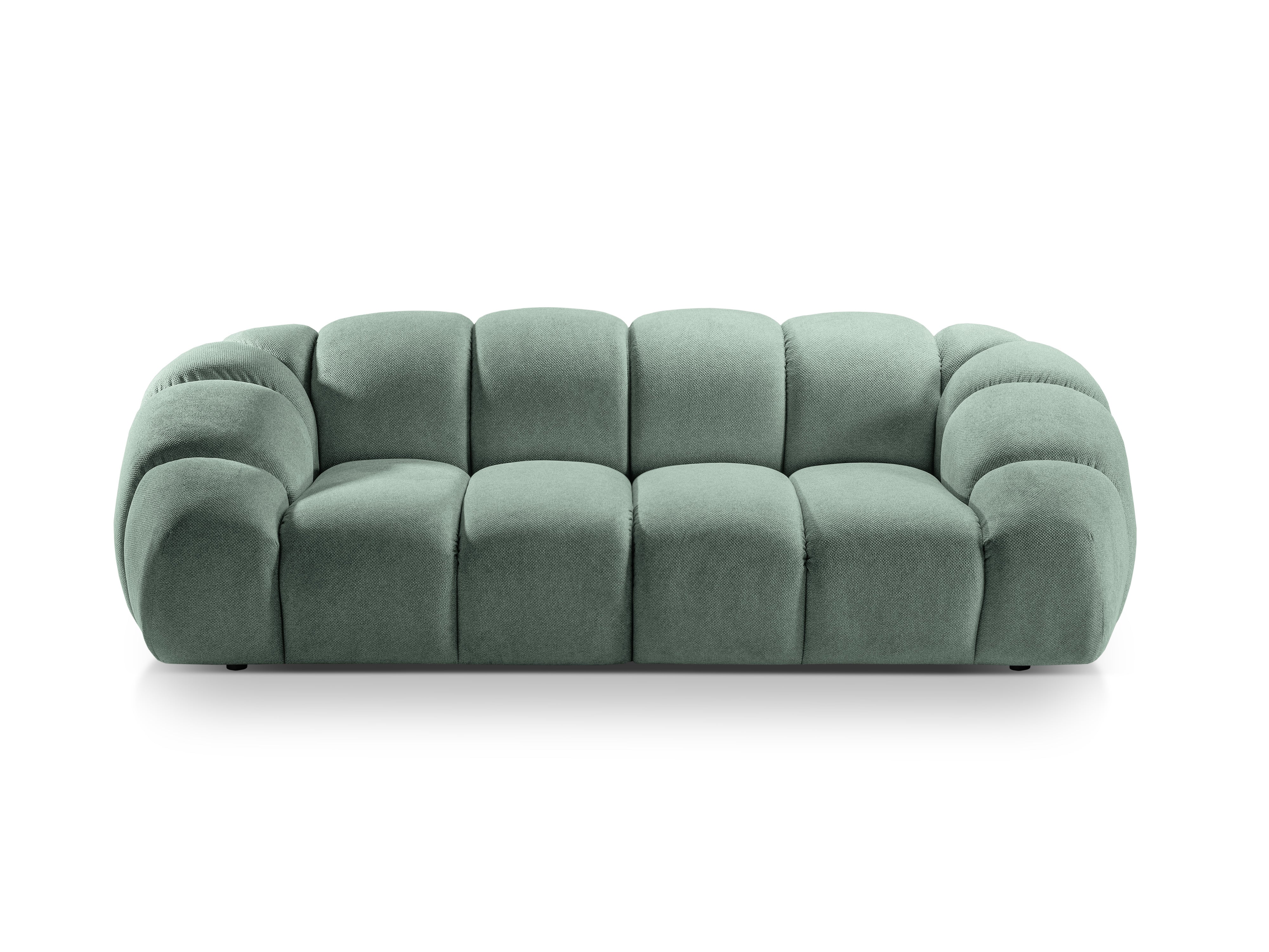 Sofa 3-Sitzer DIANA mintfarbener Chenille