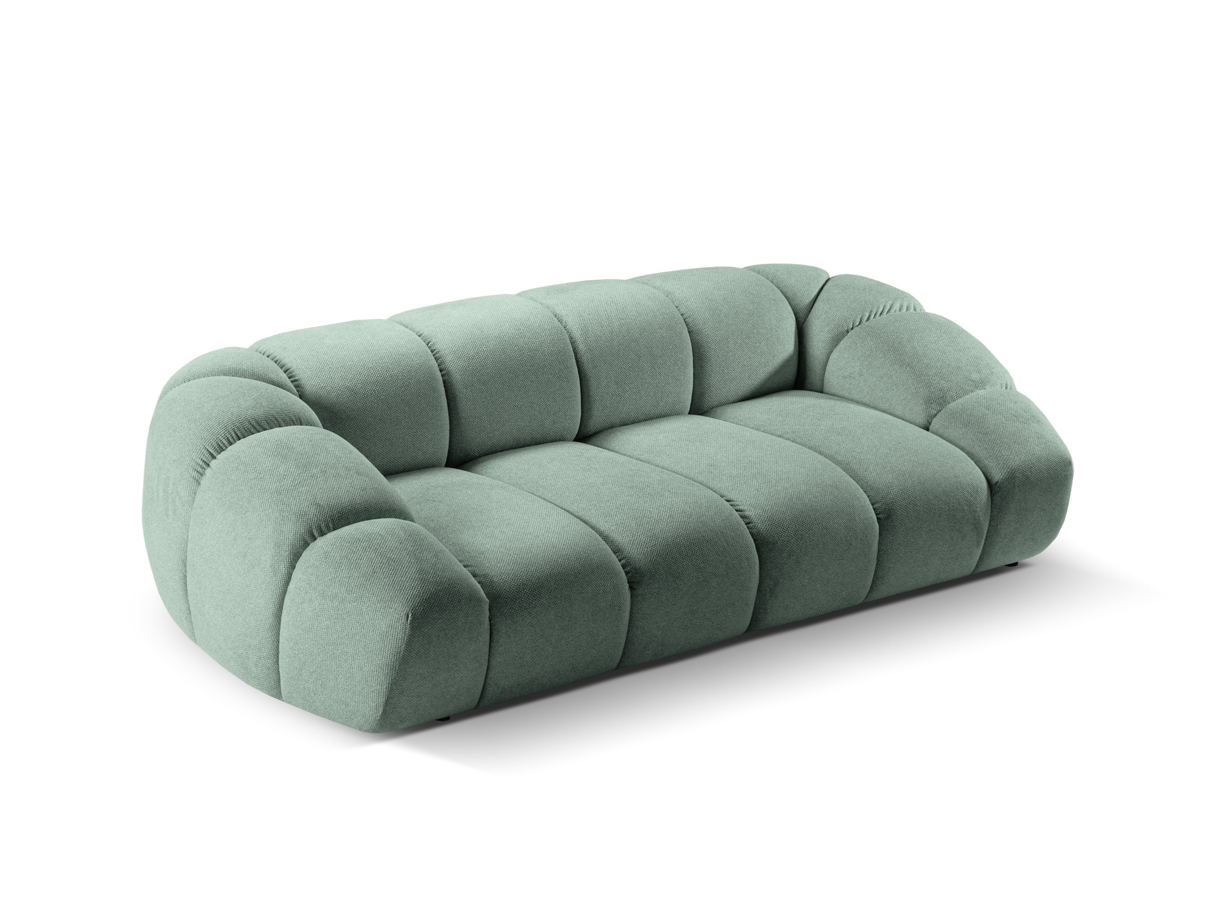 Sofa 3-Sitzer DIANA mintfarbener Chenille