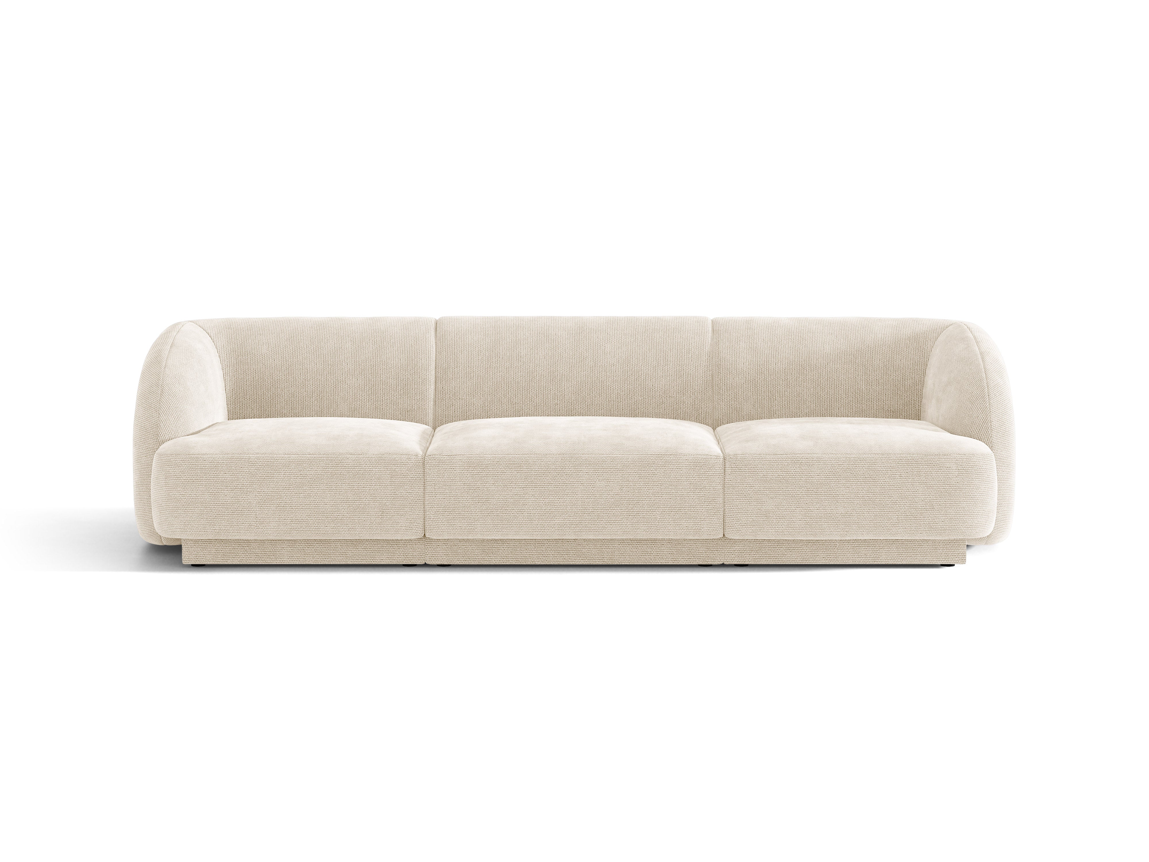 Sofa 3-zits MILEY ivoorkleurig szenil