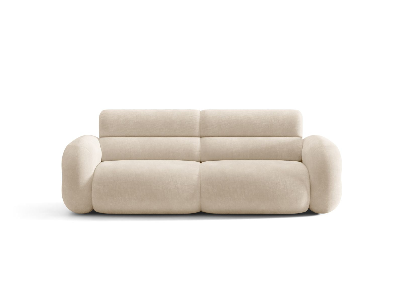 Sofa 3-zits NEO lichtbeige chenille
