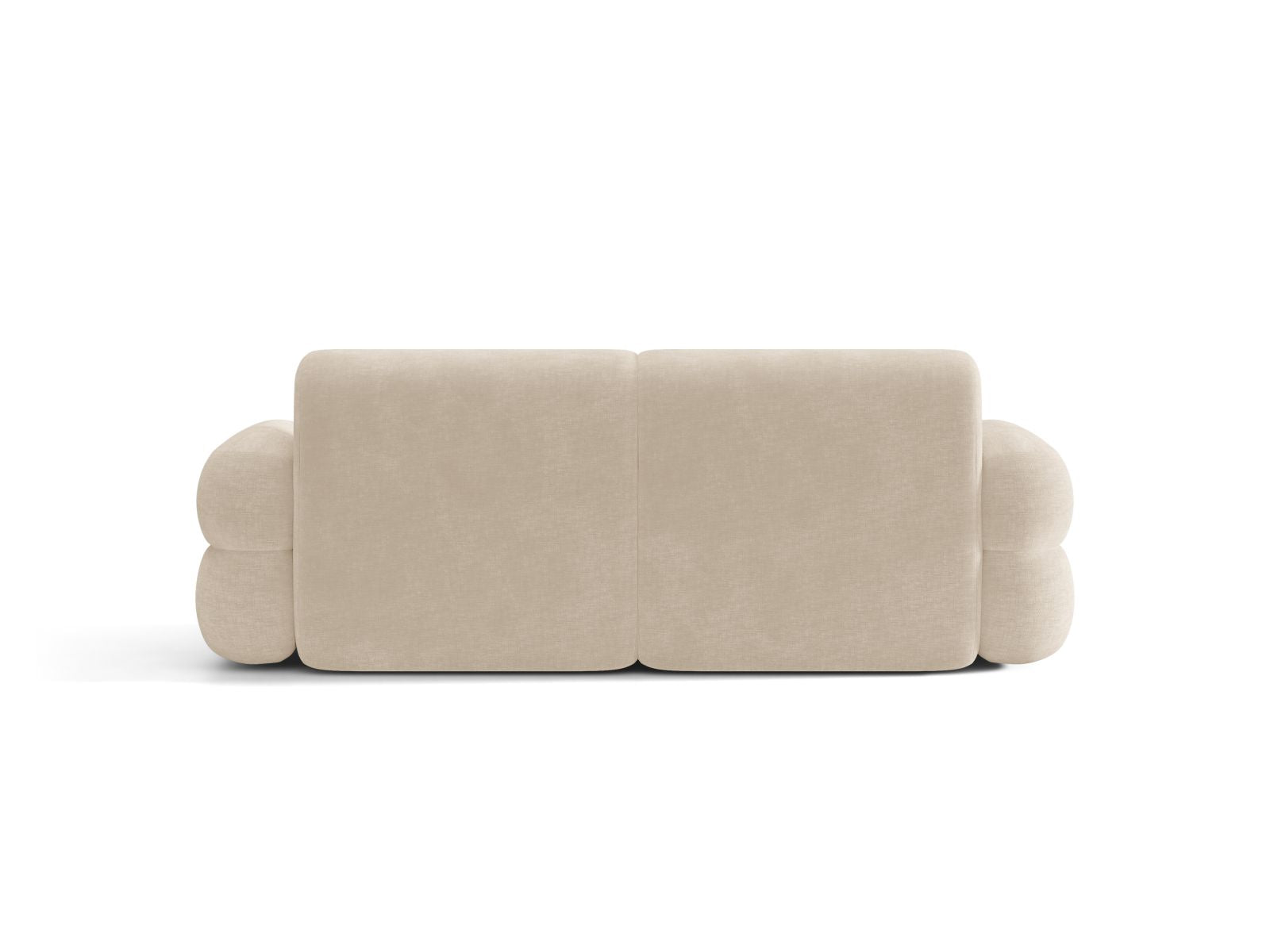 Sofa 3-zits NEO lichtbeige chenille