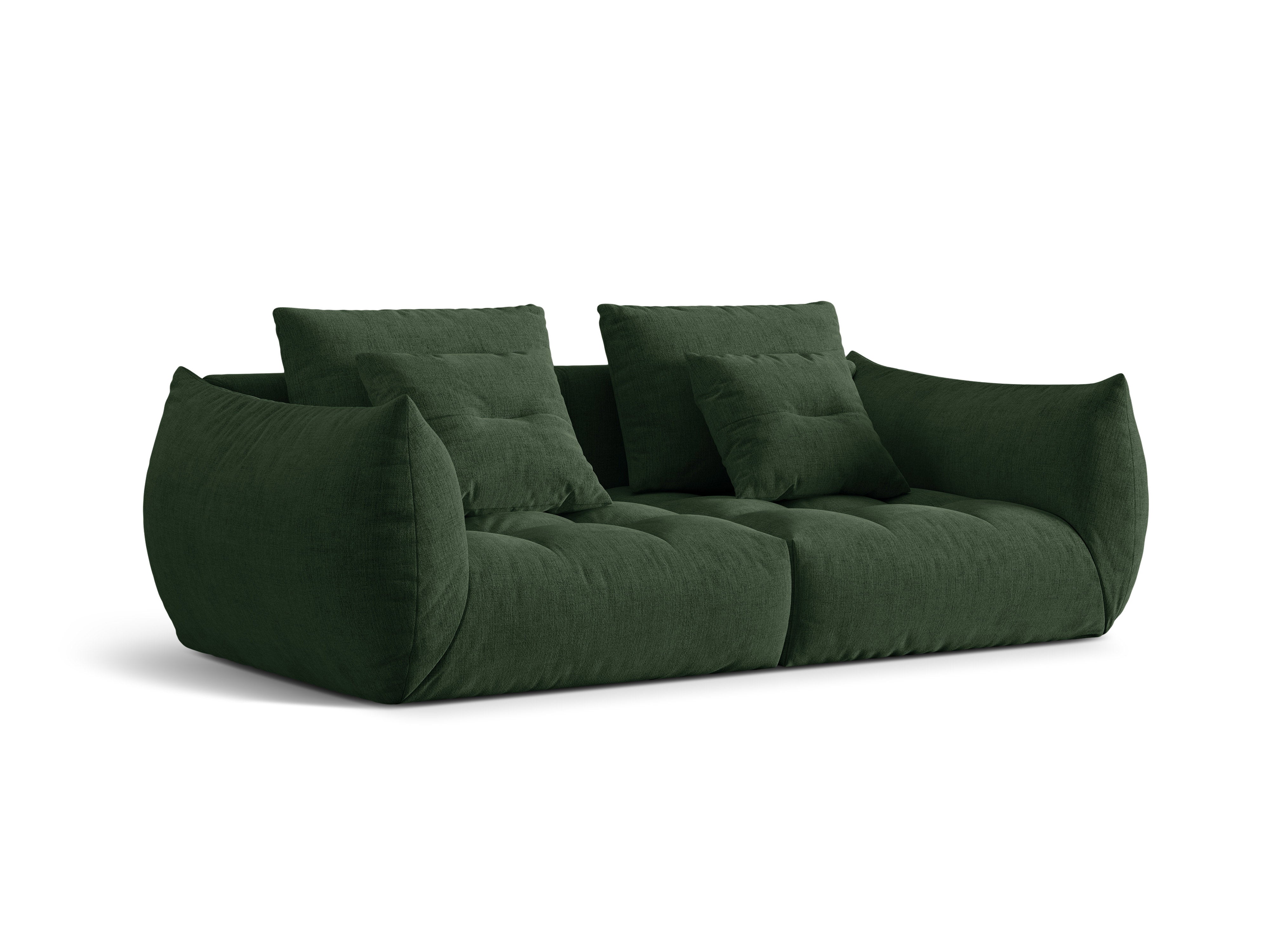 Sofa 3-zits BLOOM donkergroen