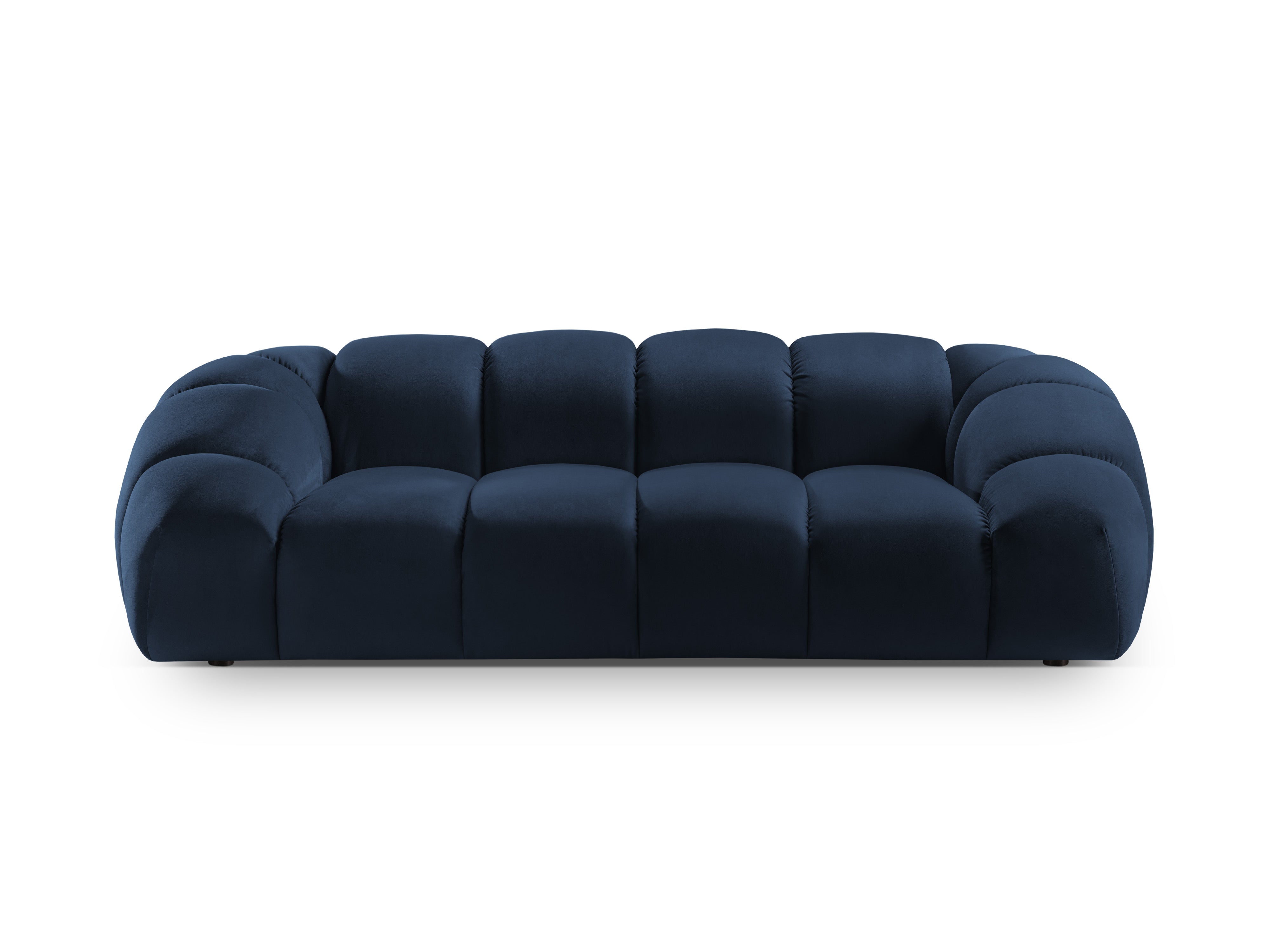 2.5-seater velvet sofa DIANA royal blue
