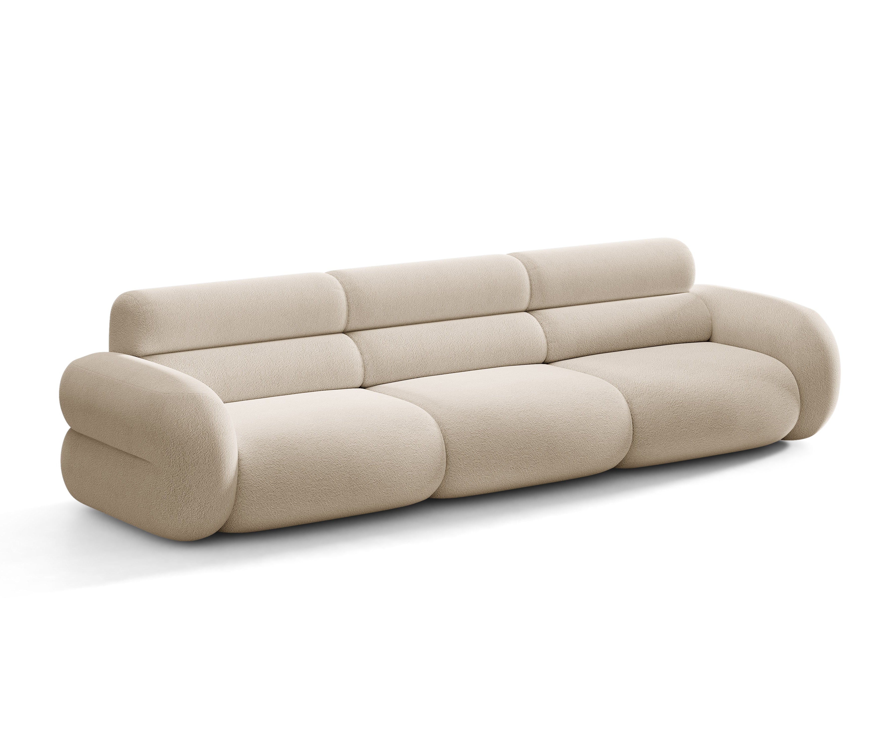 Sofa voor 4 personen NEO beige boucle