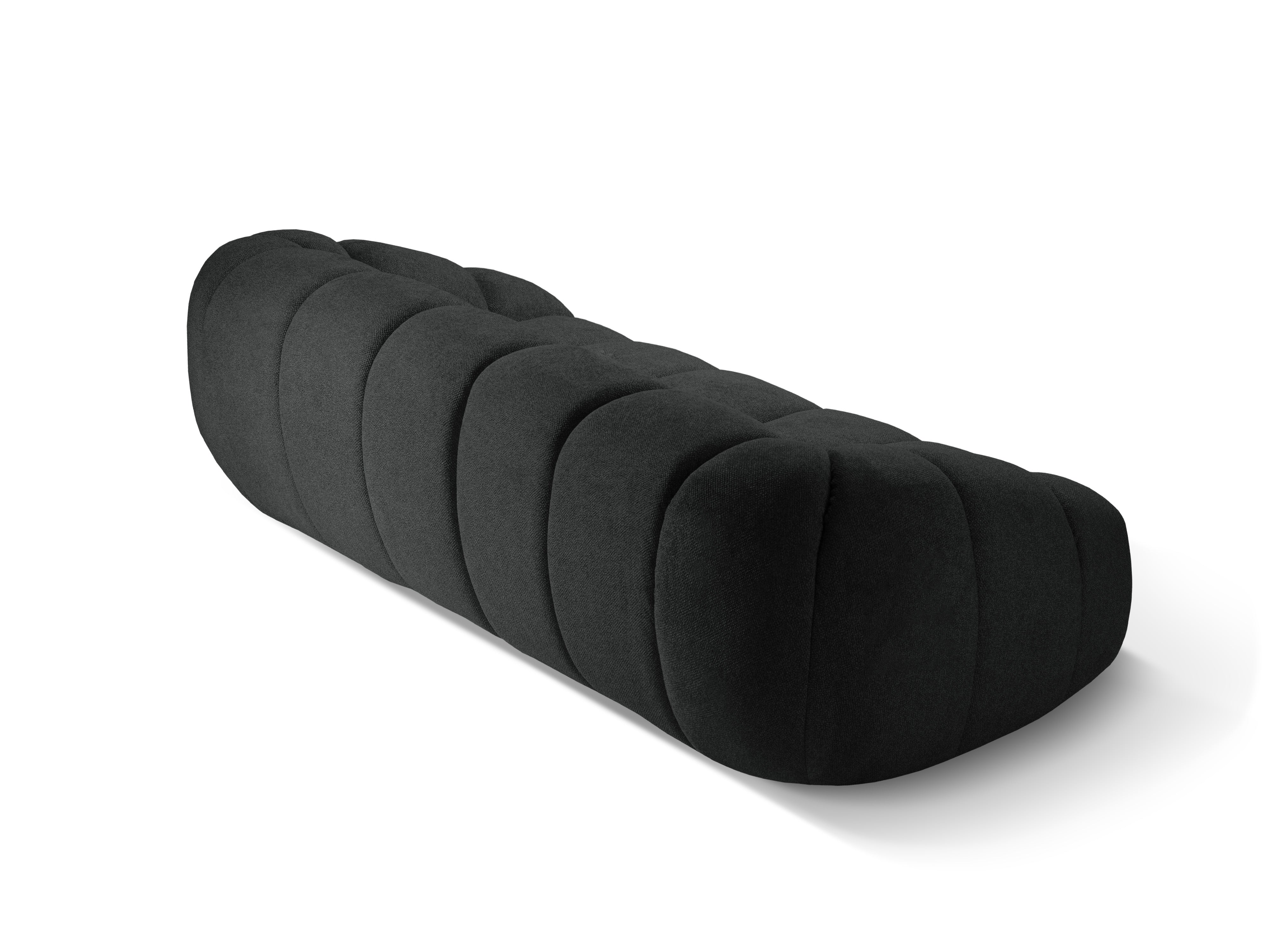 Sofa 4-osobowa DIANA antracytowy szenil do salonu – Micadoni