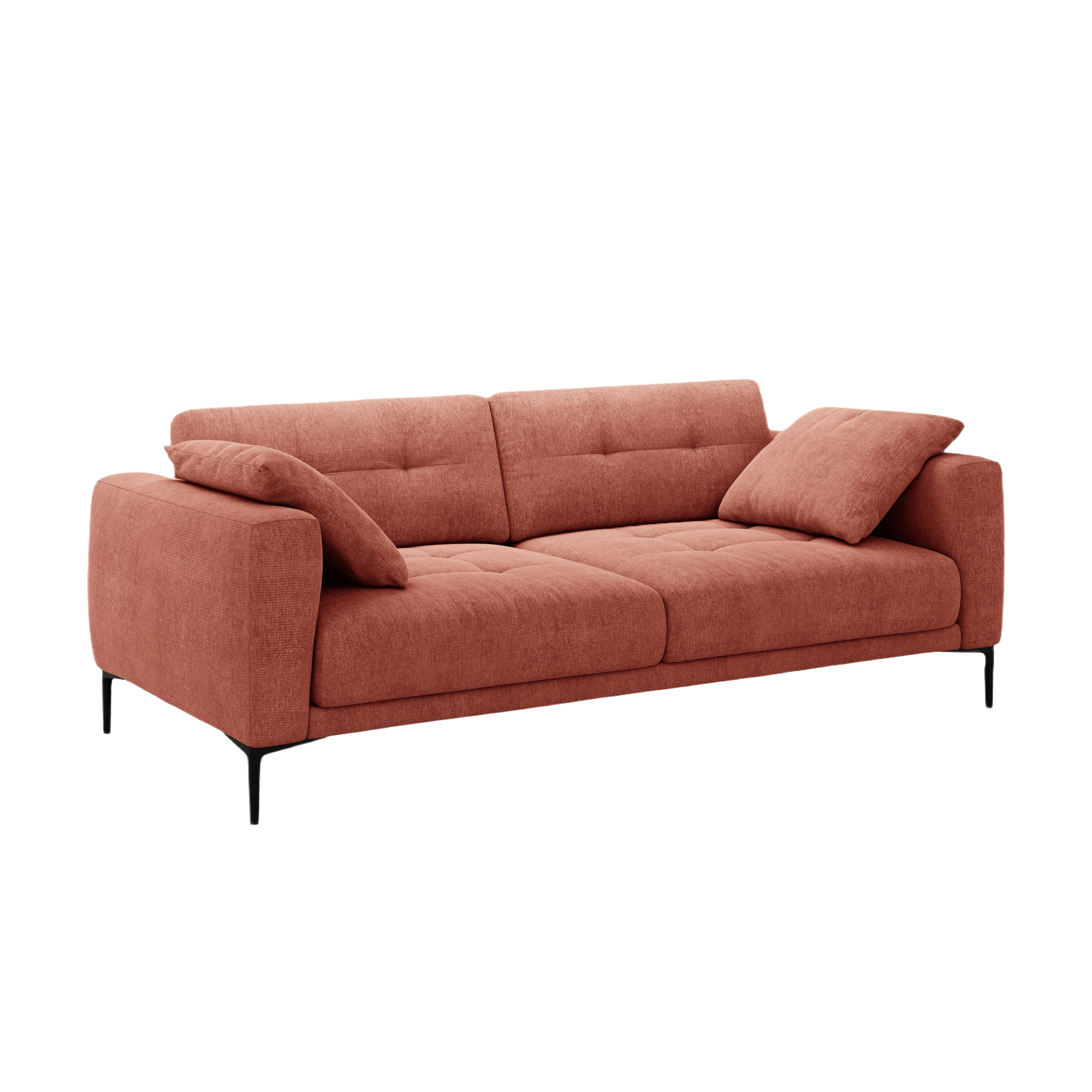 Sofa 4-osobowa BEMY koralowy szenil
