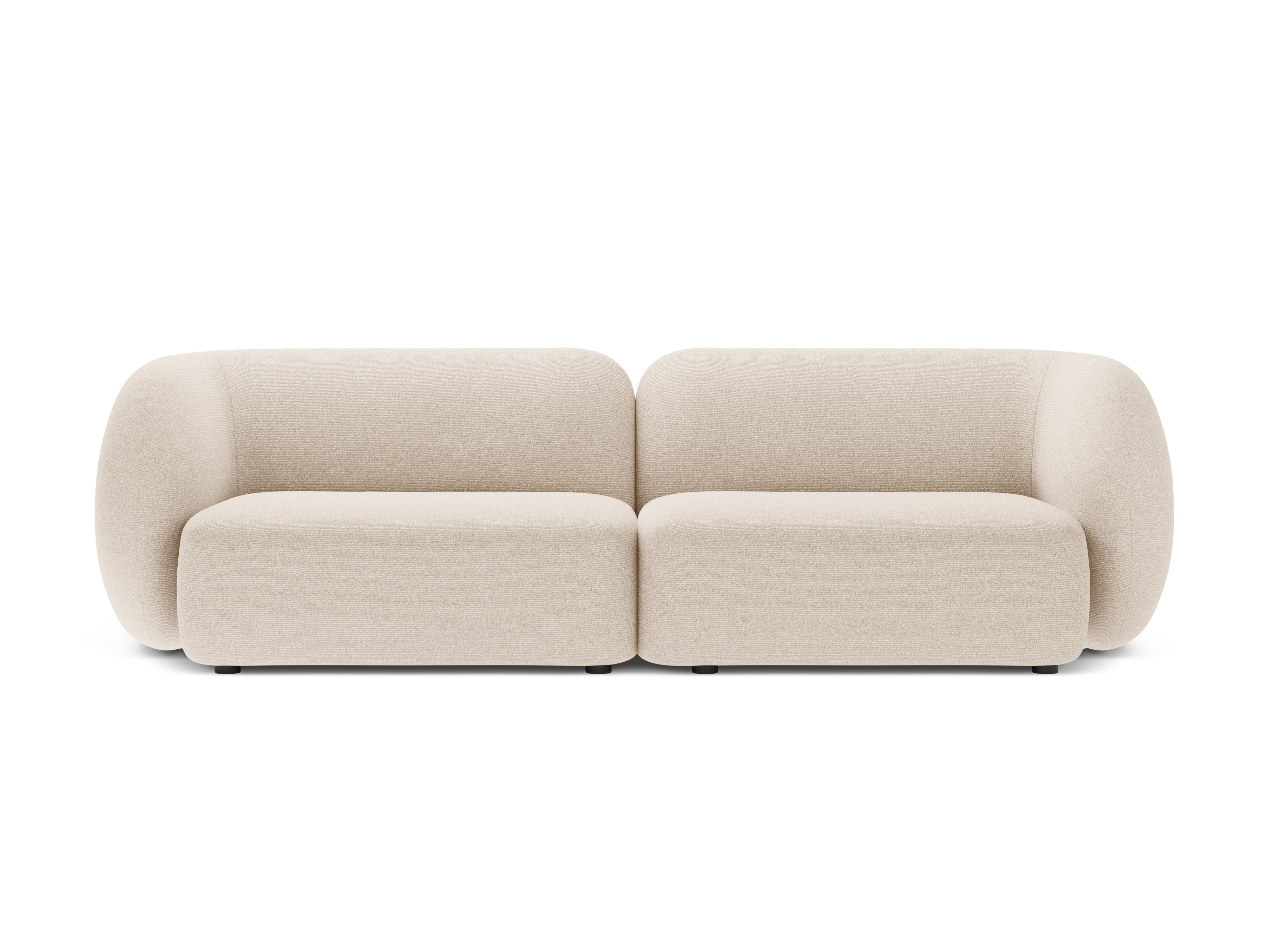 Sofa 4-osobowa KATE jasnobeżowy melanż – Micadoni