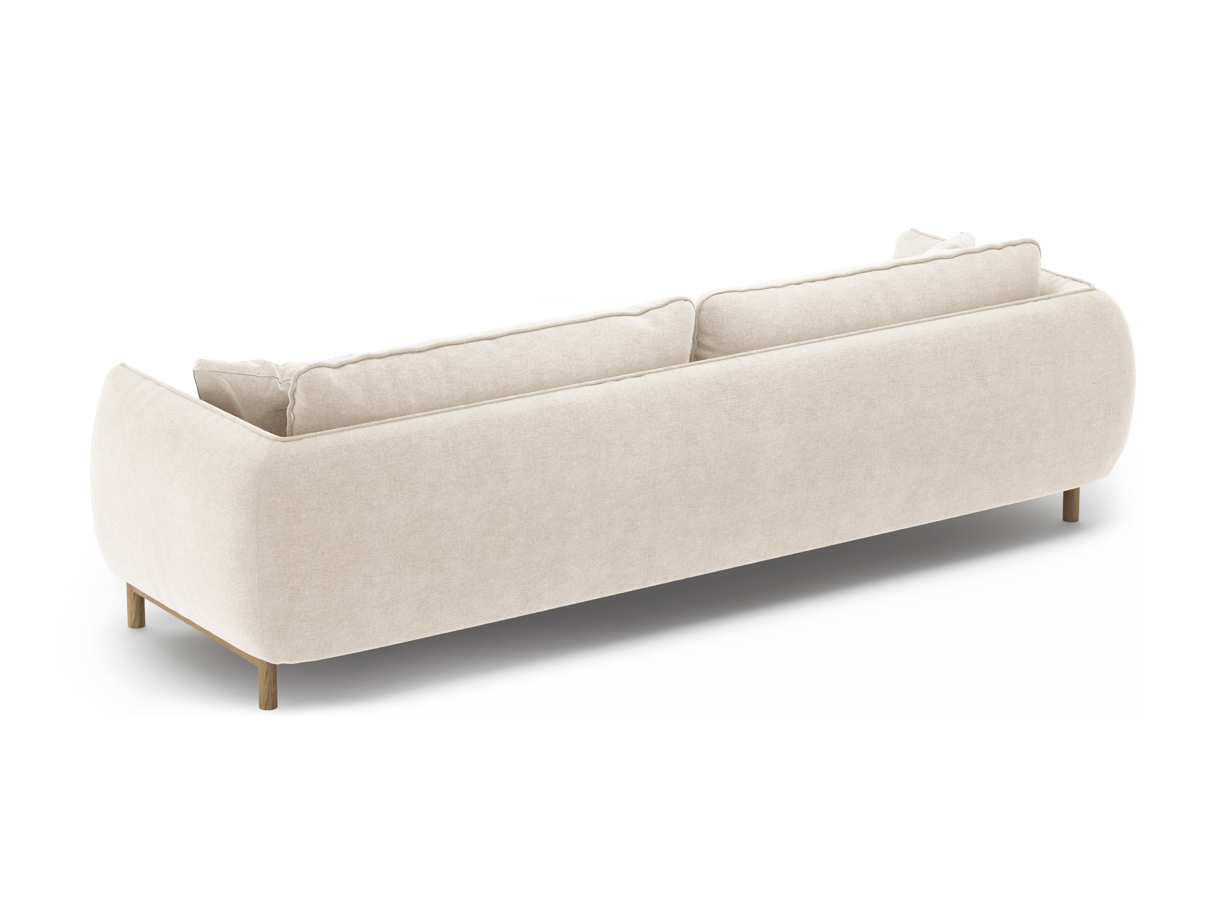 4-seater Sofa ADA ivory chenille