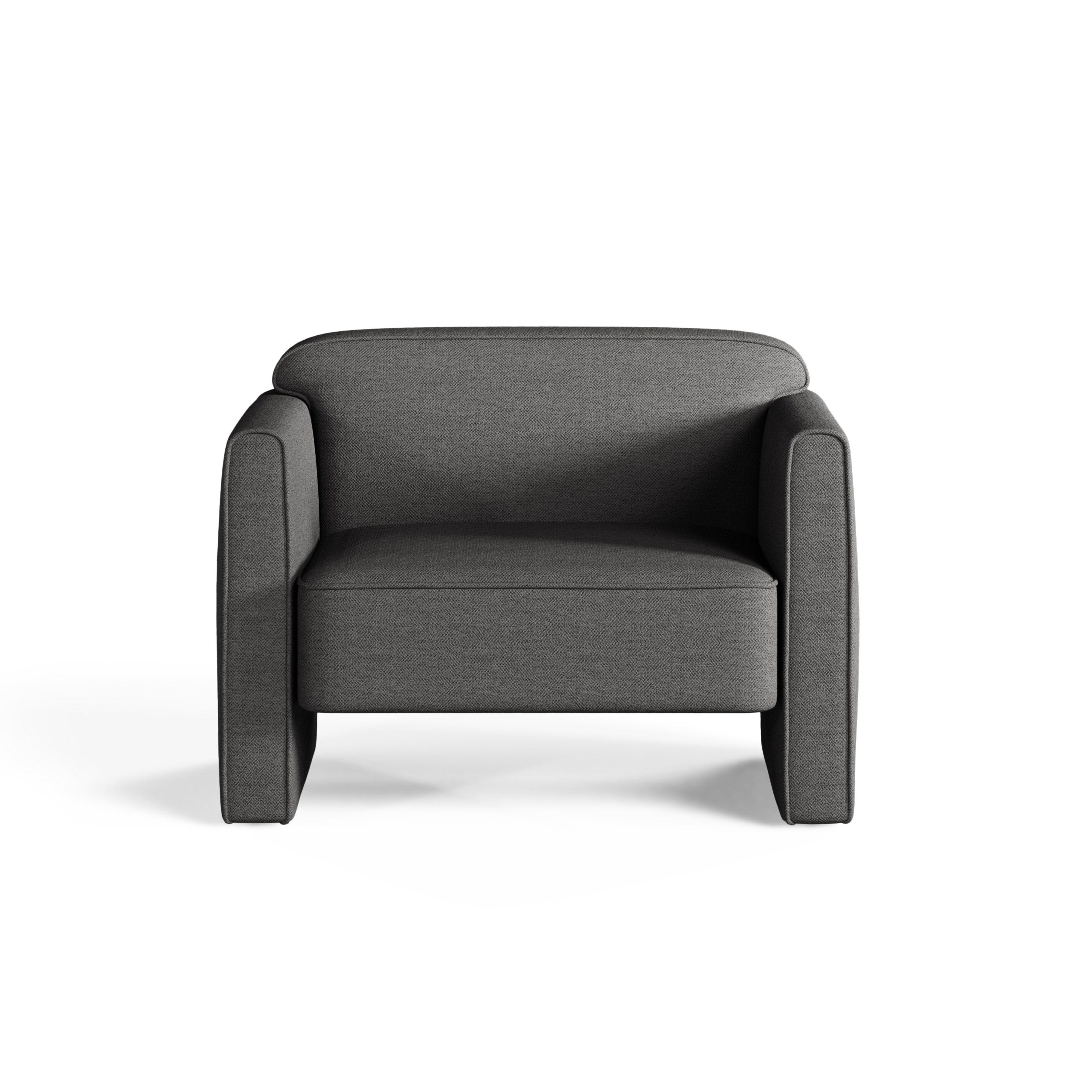 ABBY Armchair Gray