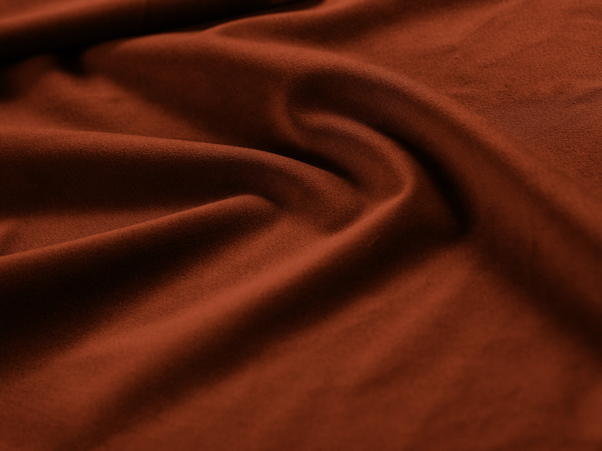 Velvet fauteuil GEORGIA kastanje