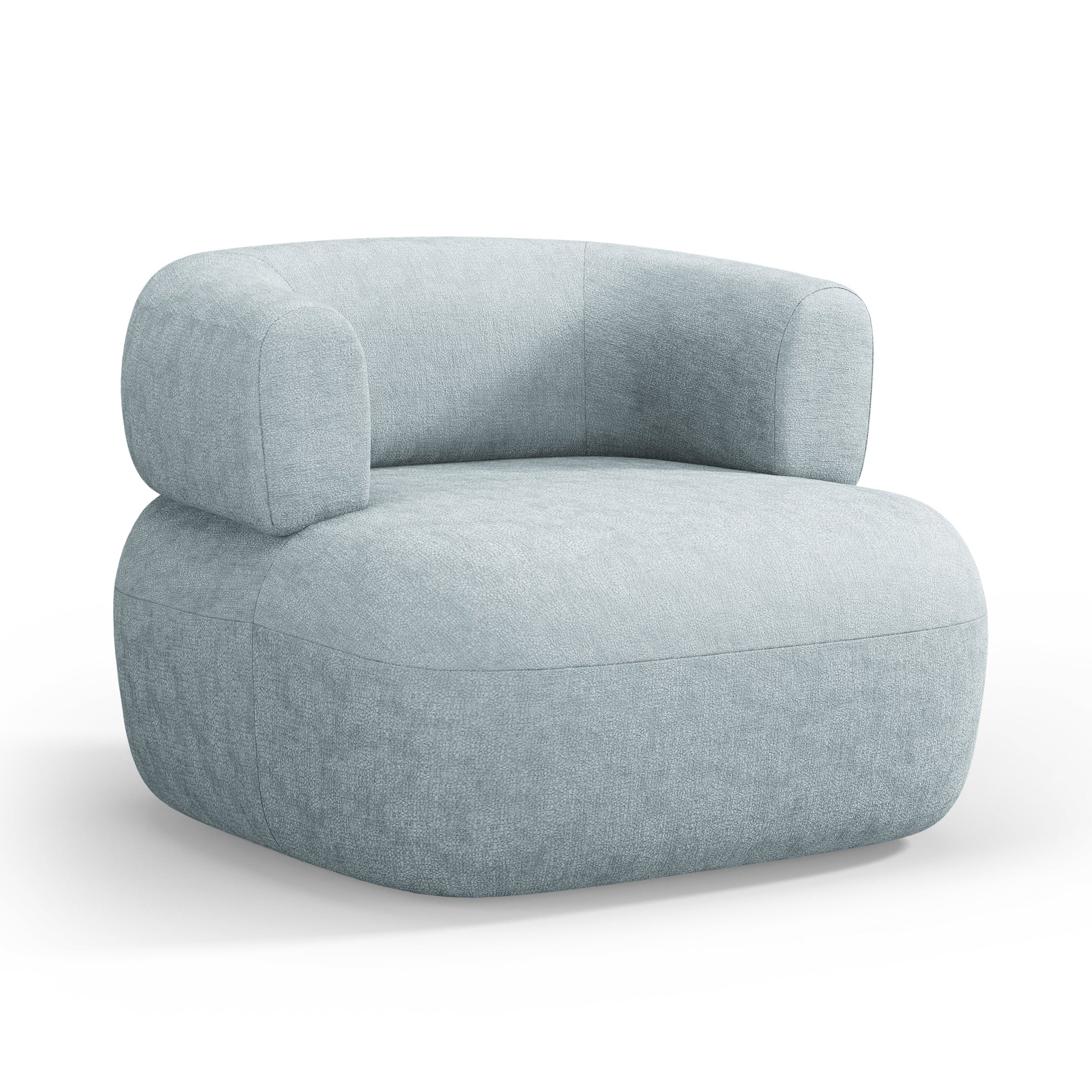 JENNY Armchair light blue chenille [ewelina] [Amelia spr]