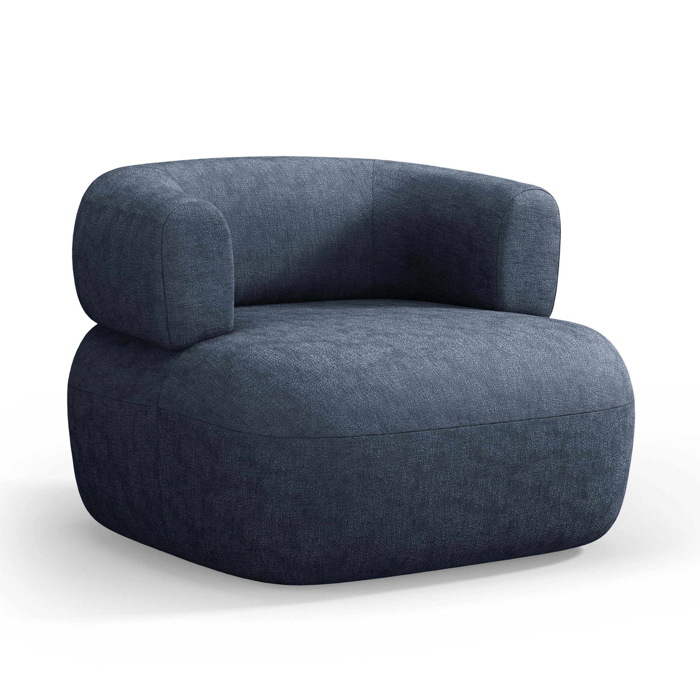JENNY Armchair Dark Blue Chenille [ewelina] [Amelia spr]