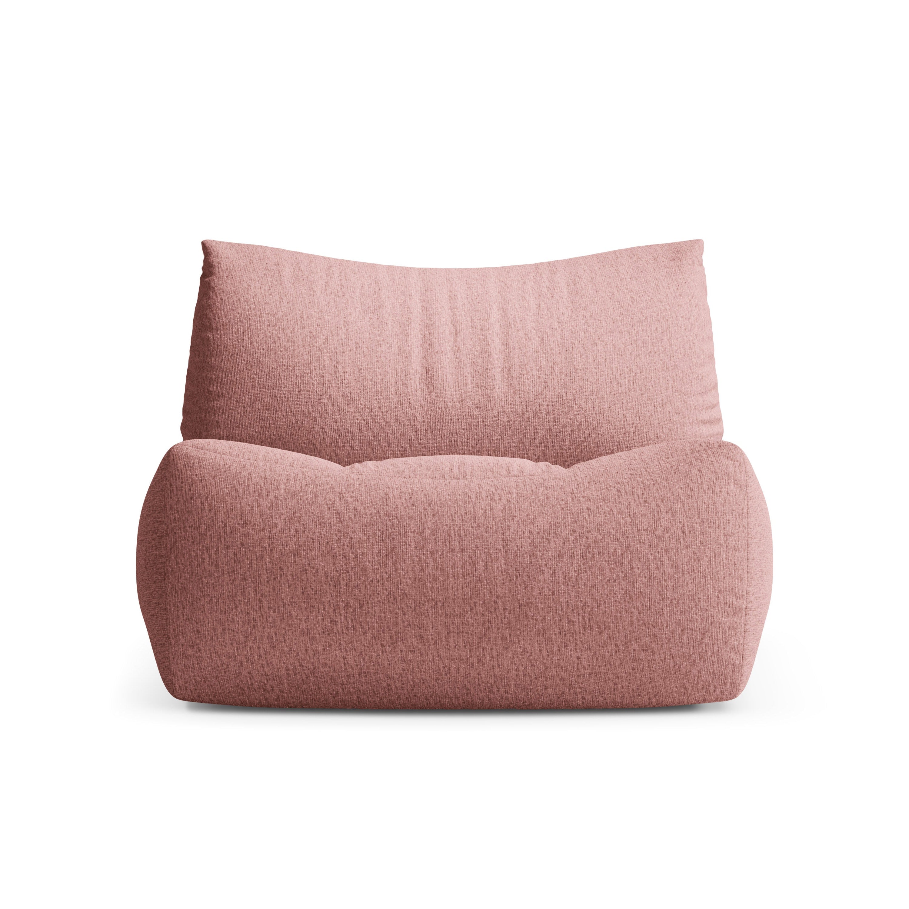 Fauteuil TOVE roze chenille