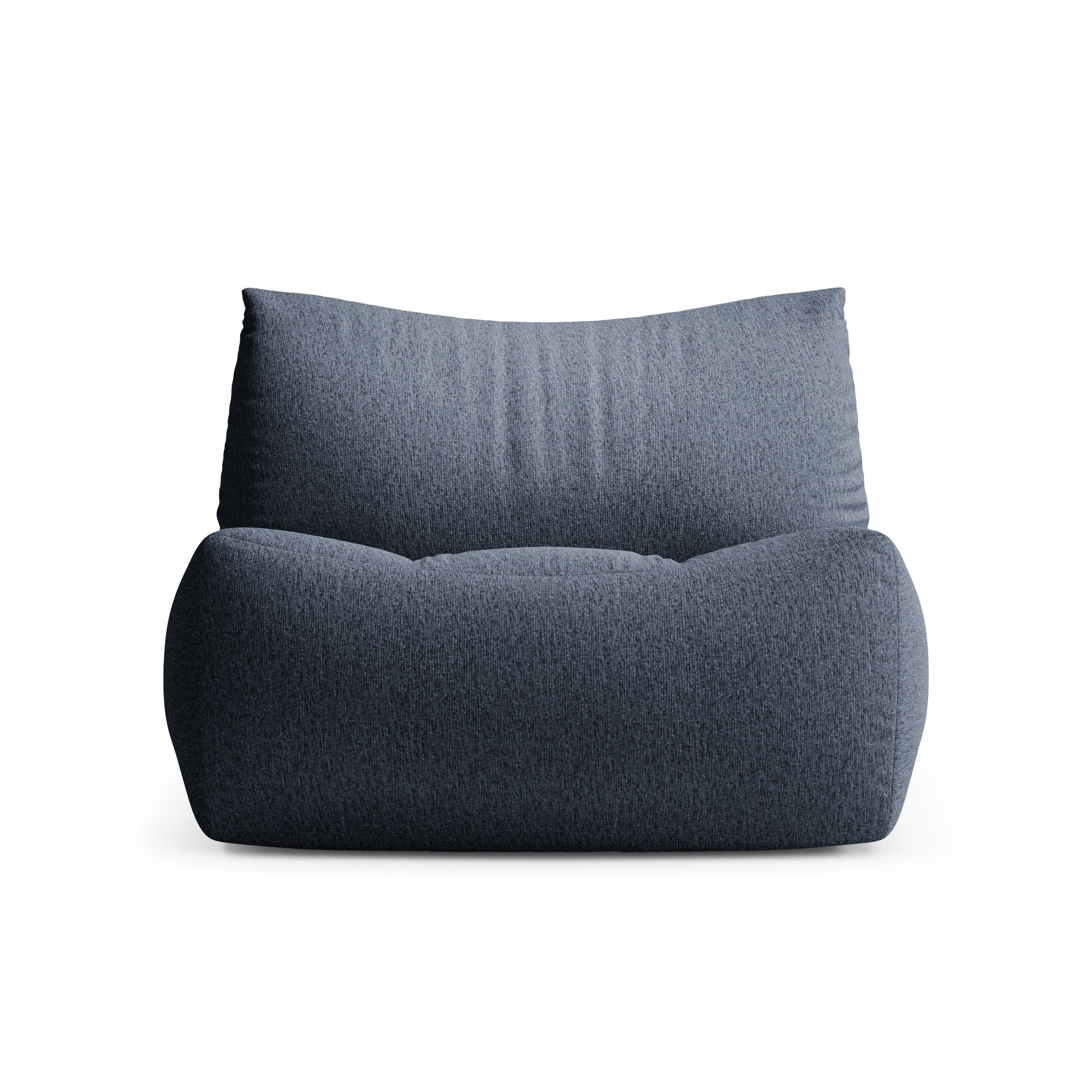 TOVE Armchair Dark Blue Chenille
