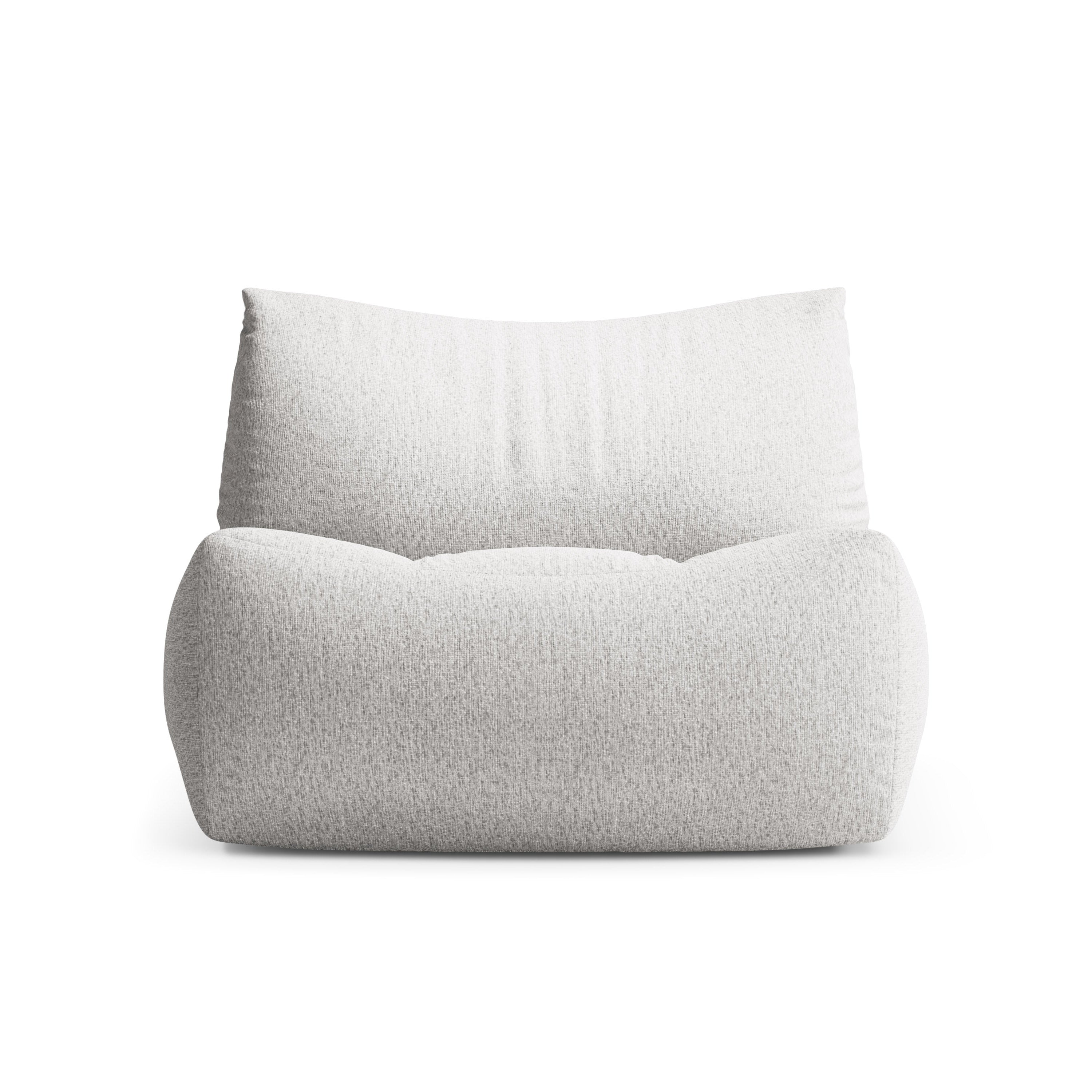 Sessel TOVE hellgrau Chenille