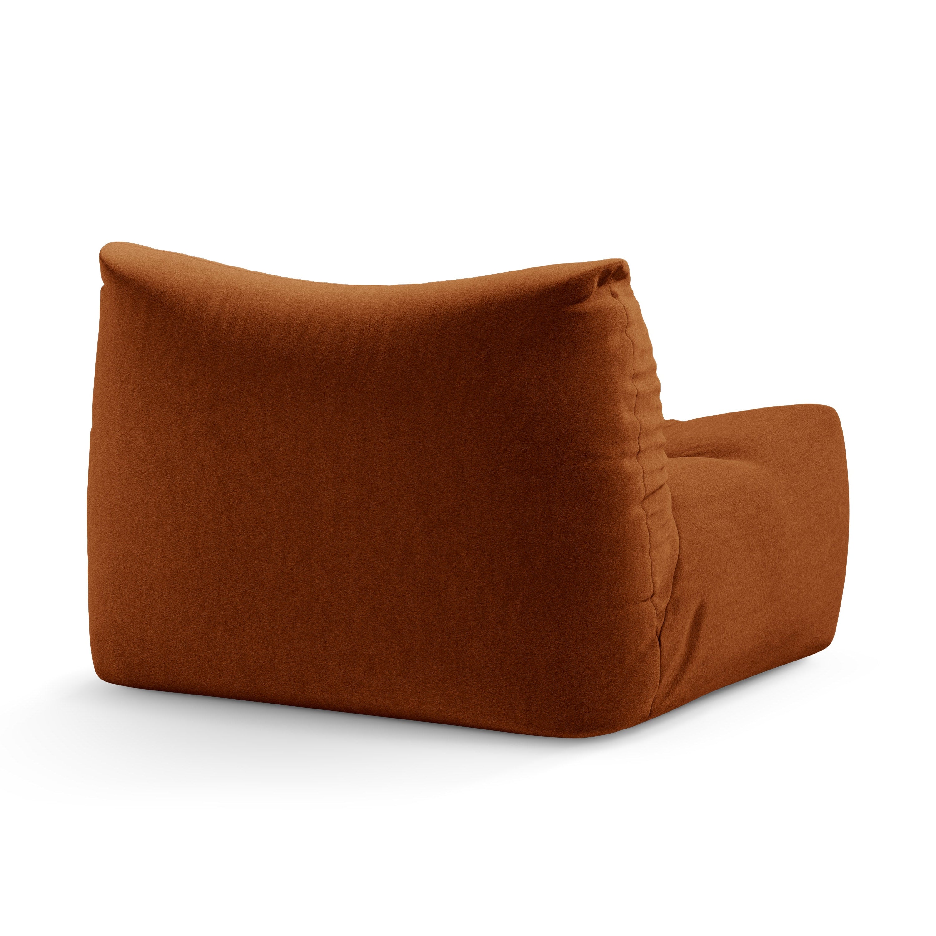 Velvet Armchair TOVE Terracotta