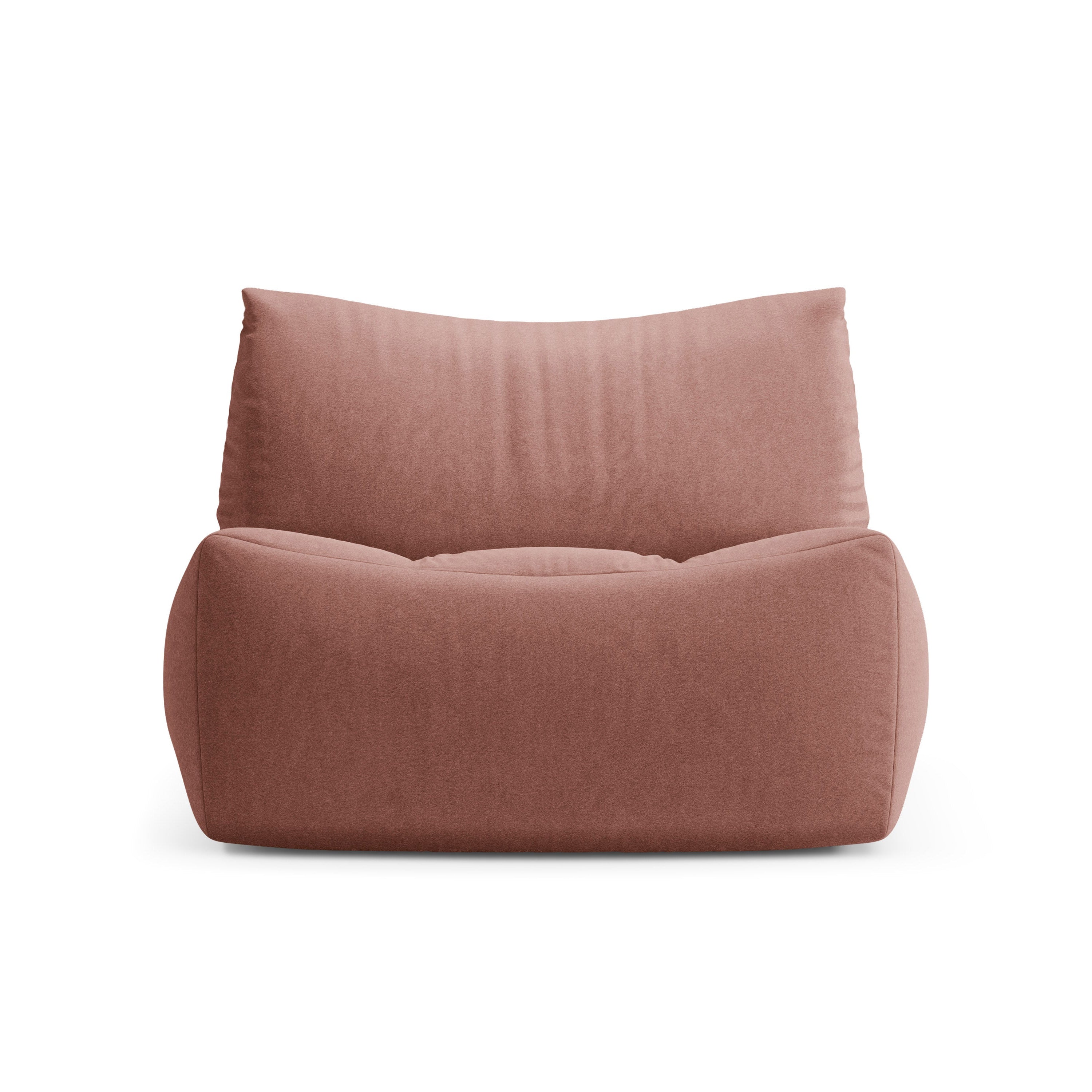 Velvet Armchair TOVE Pink Flamingo