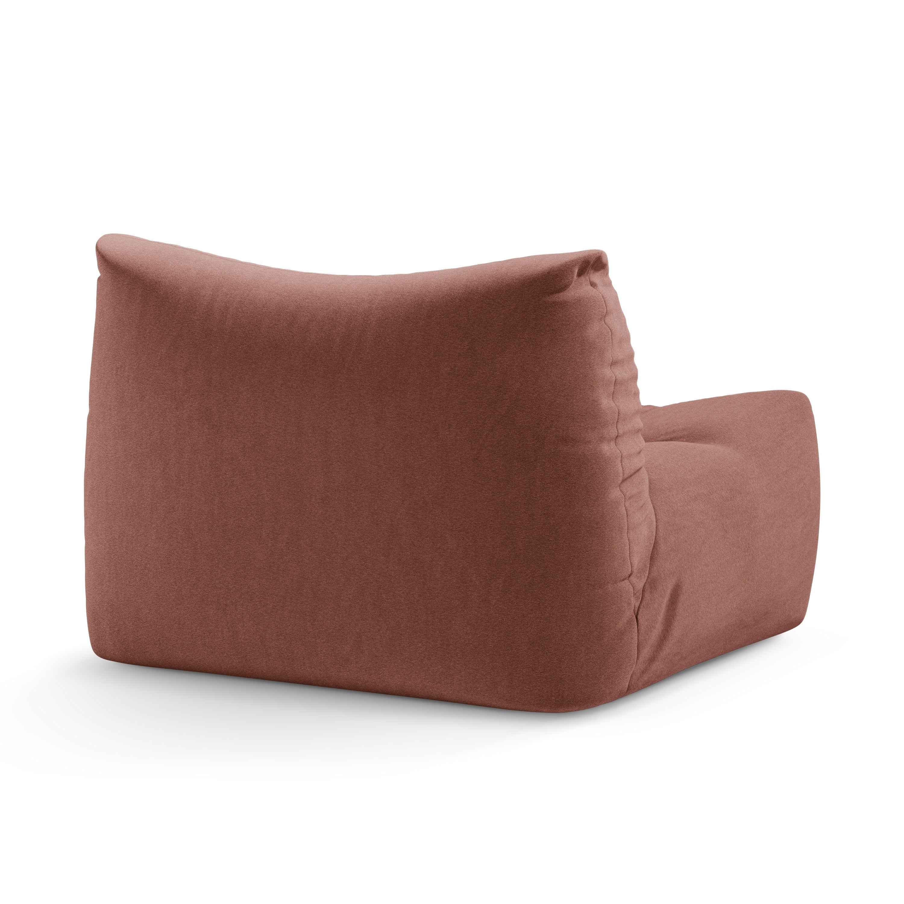 Velvet Armchair TOVE Pink Flamingo