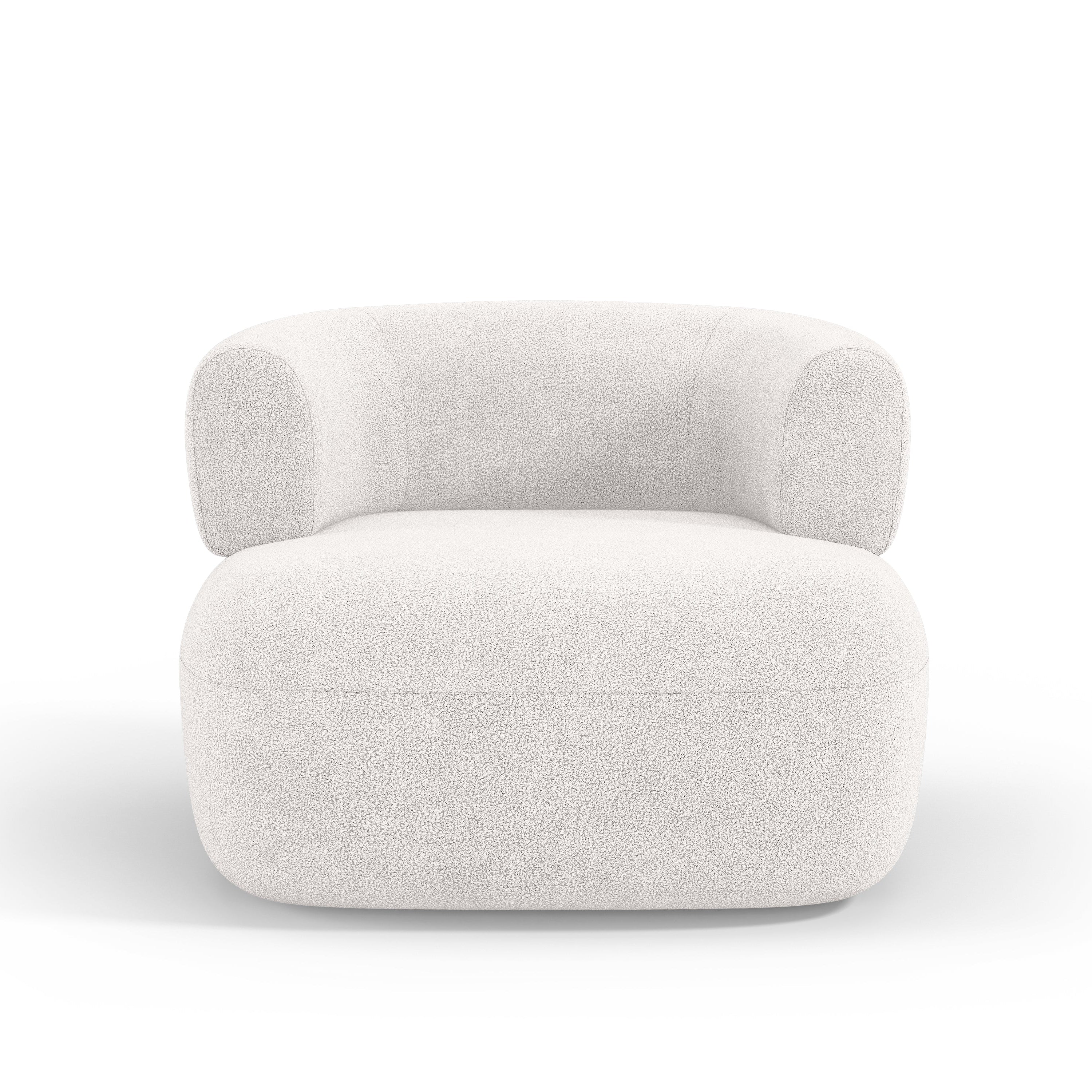 JENNY Armchair ivory boucle [ewelina] [Amelia spr]
