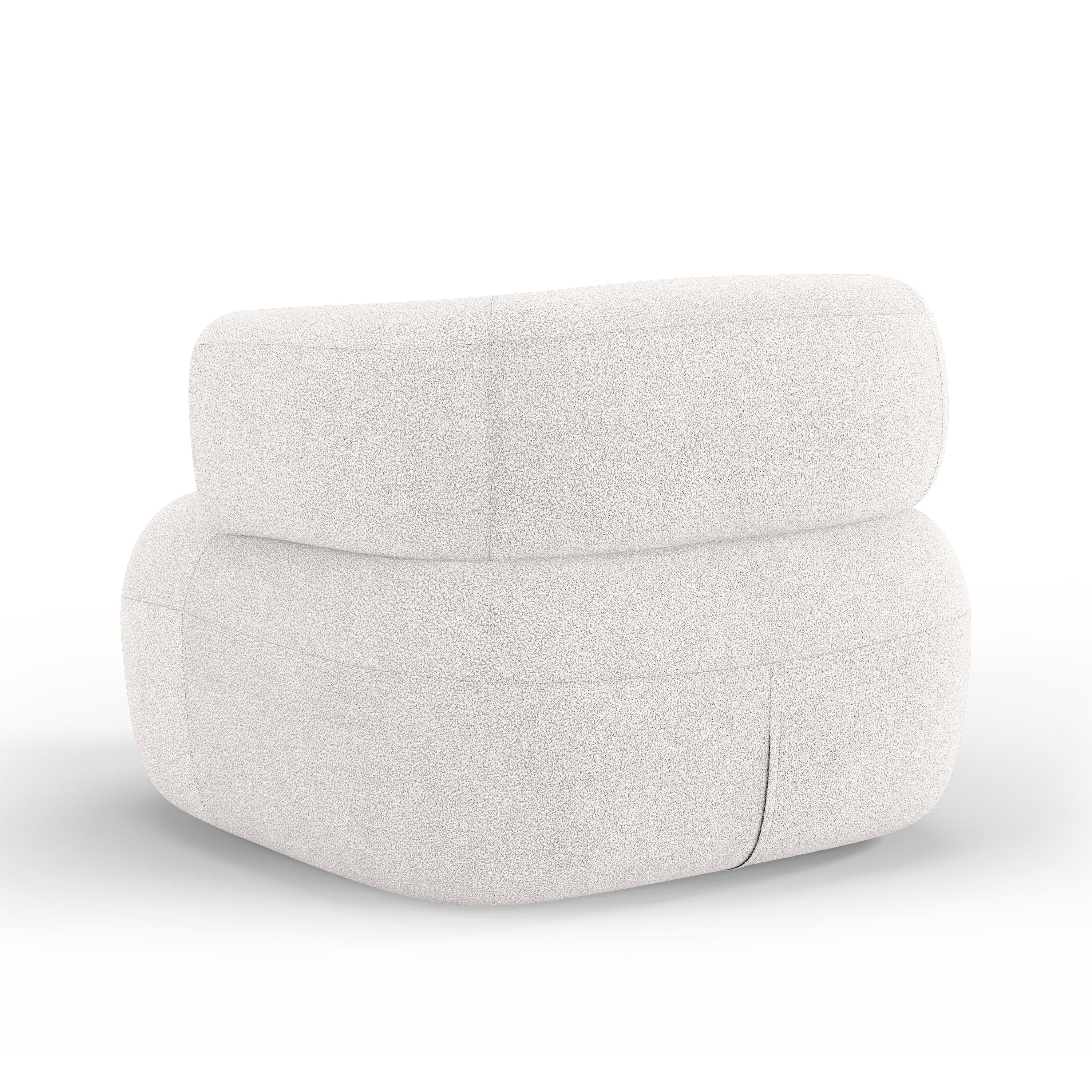 JENNY Armchair ivory boucle [ewelina] [Amelia spr]