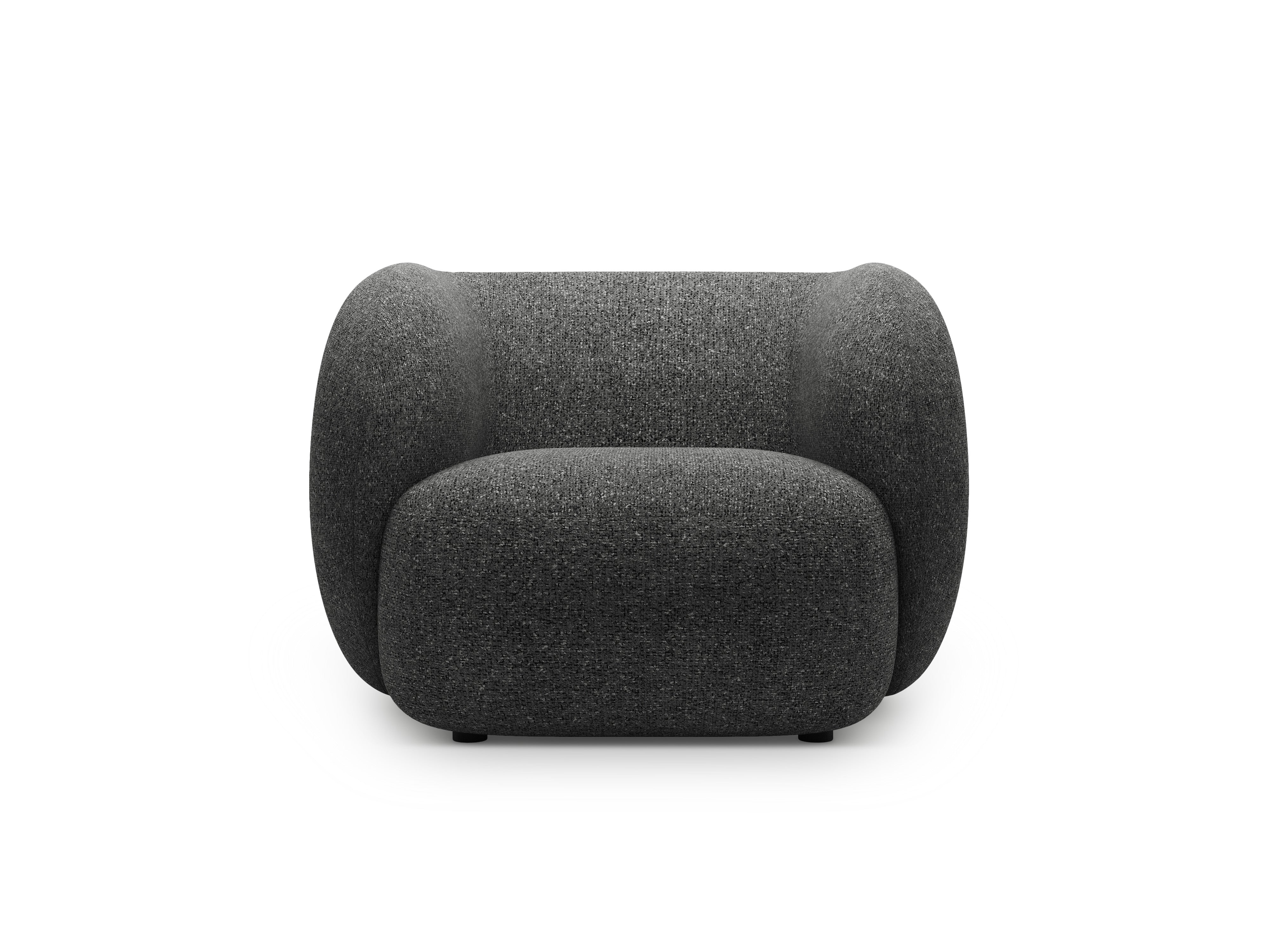 KATE Armchair Dark Gray Melange