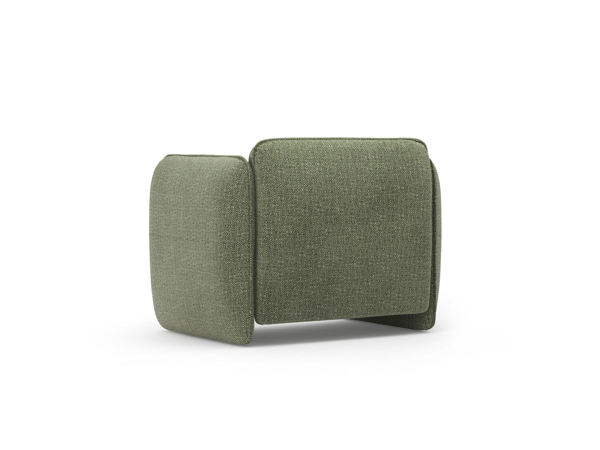 Fotel GEORGIA groene chenille