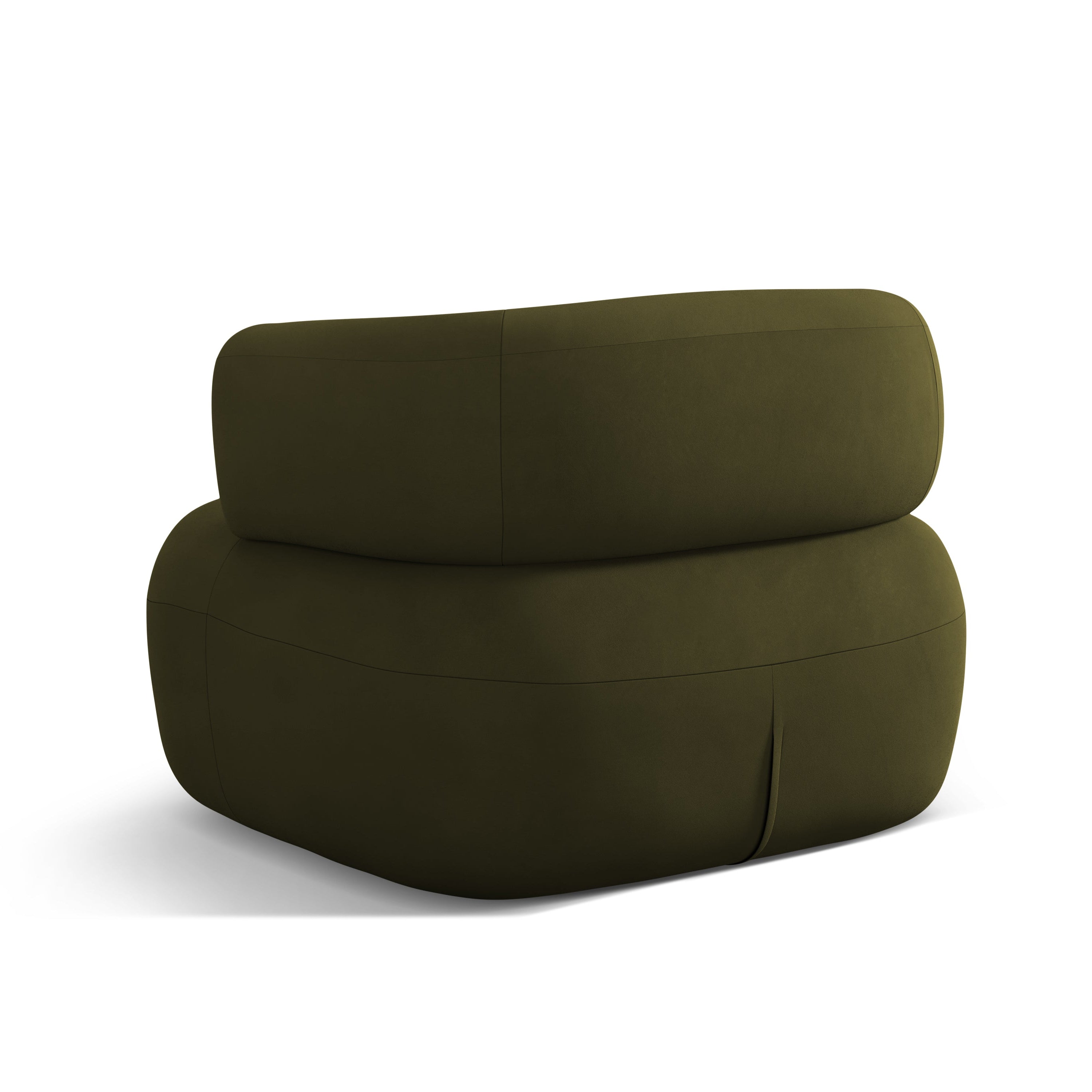 Velvet Armchair JENNY Green [ewelina] [Amelia spr]
