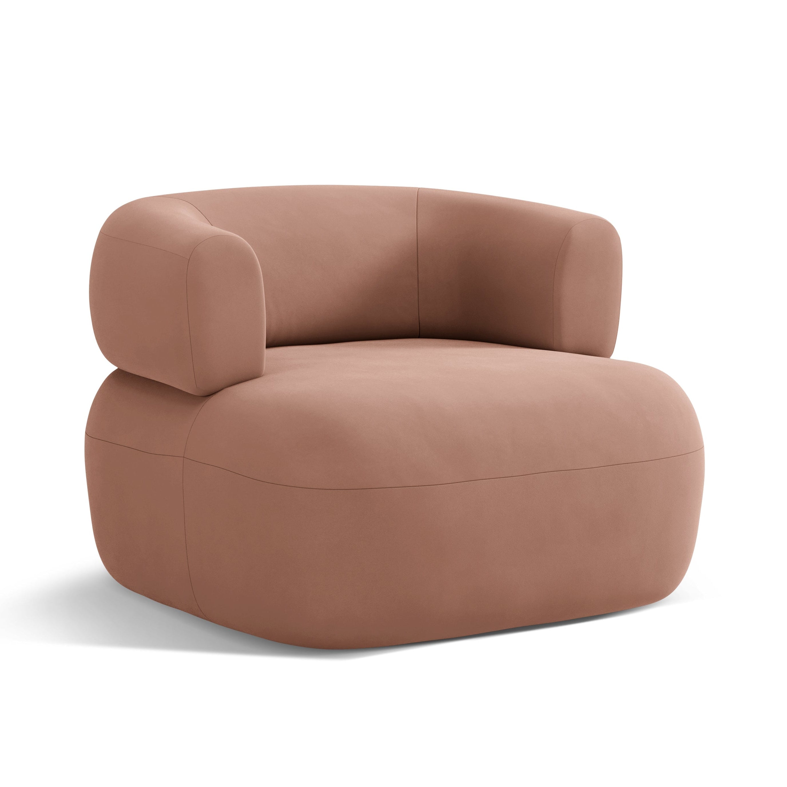 Velvet Armchair JENNY Pink [ewelina] [Amelia spr]