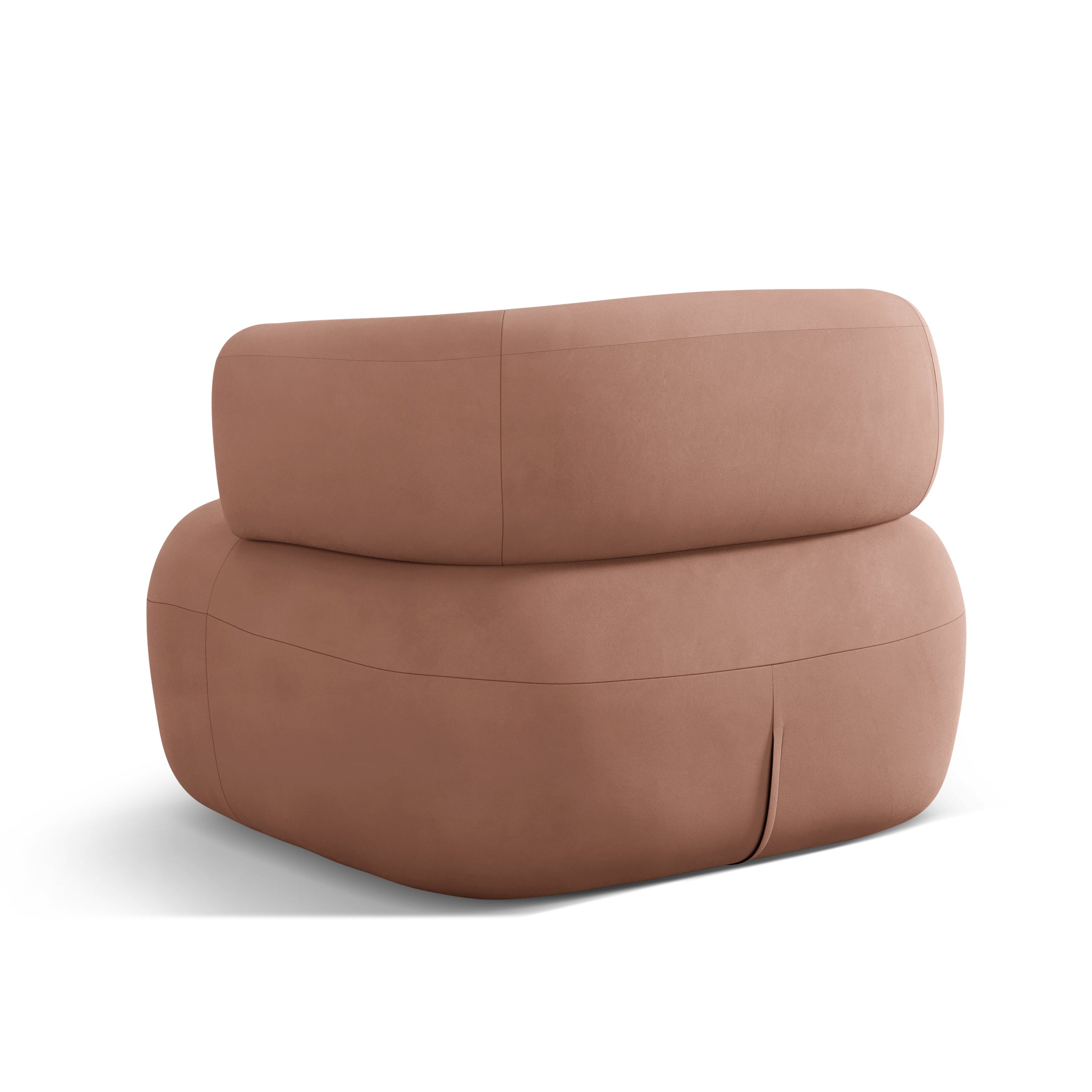 Velvet Armchair JENNY Pink [ewelina] [Amelia spr]