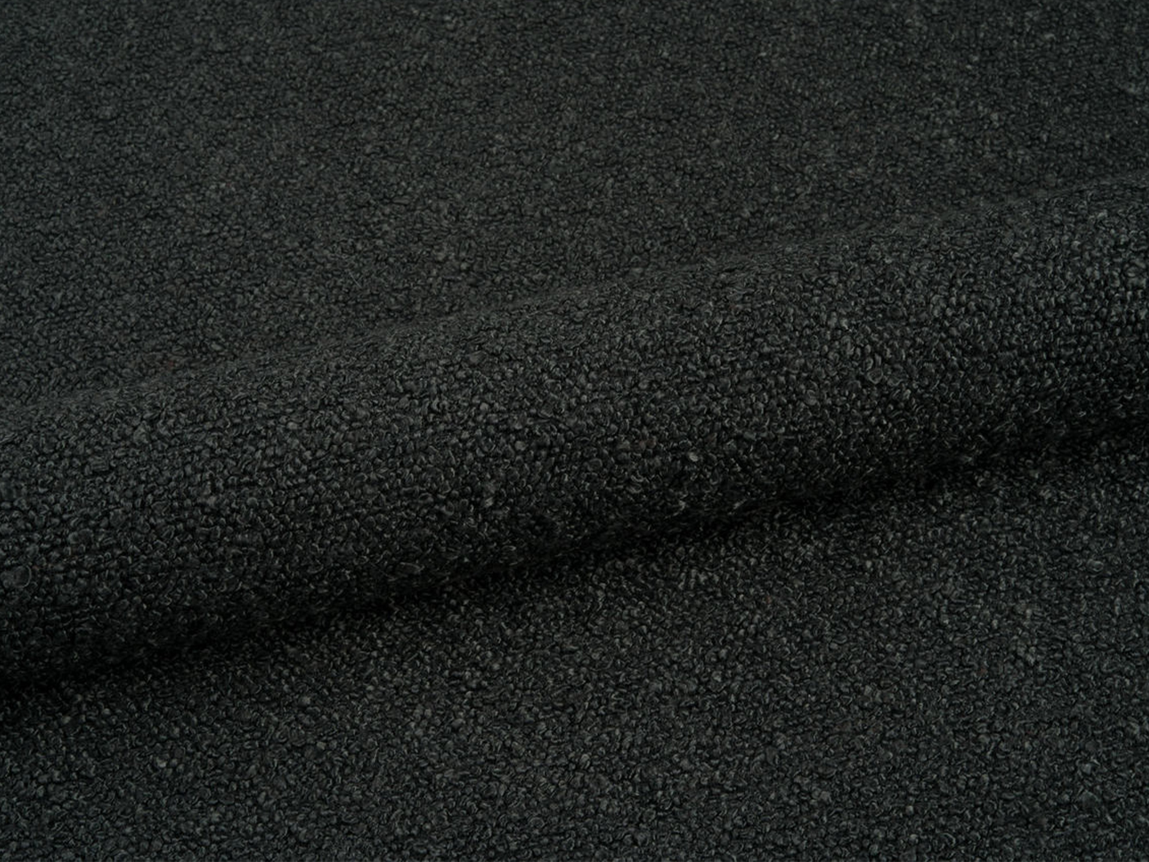 Bed AVELINE zwarte boucle