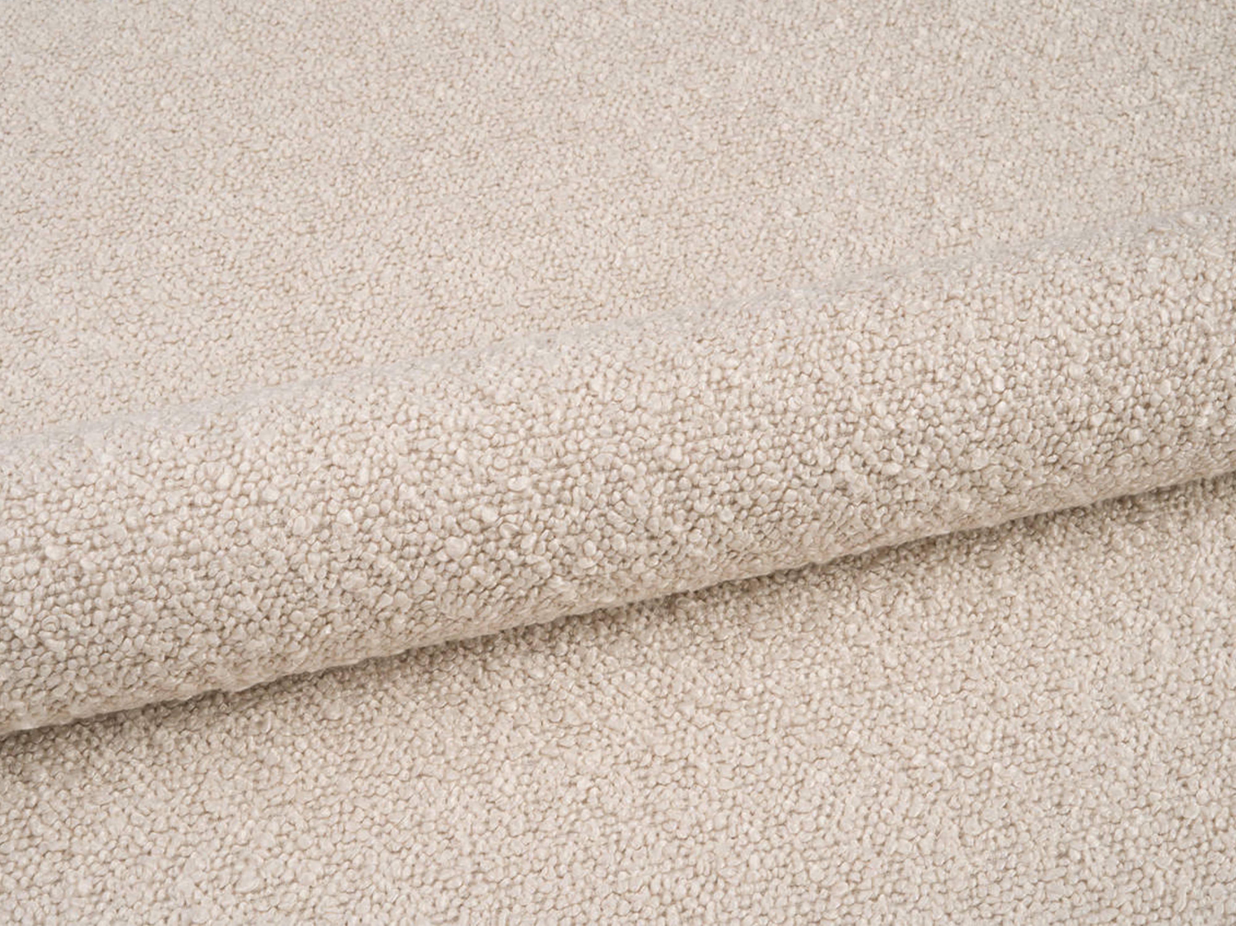 Bed AVELINE beige boucle