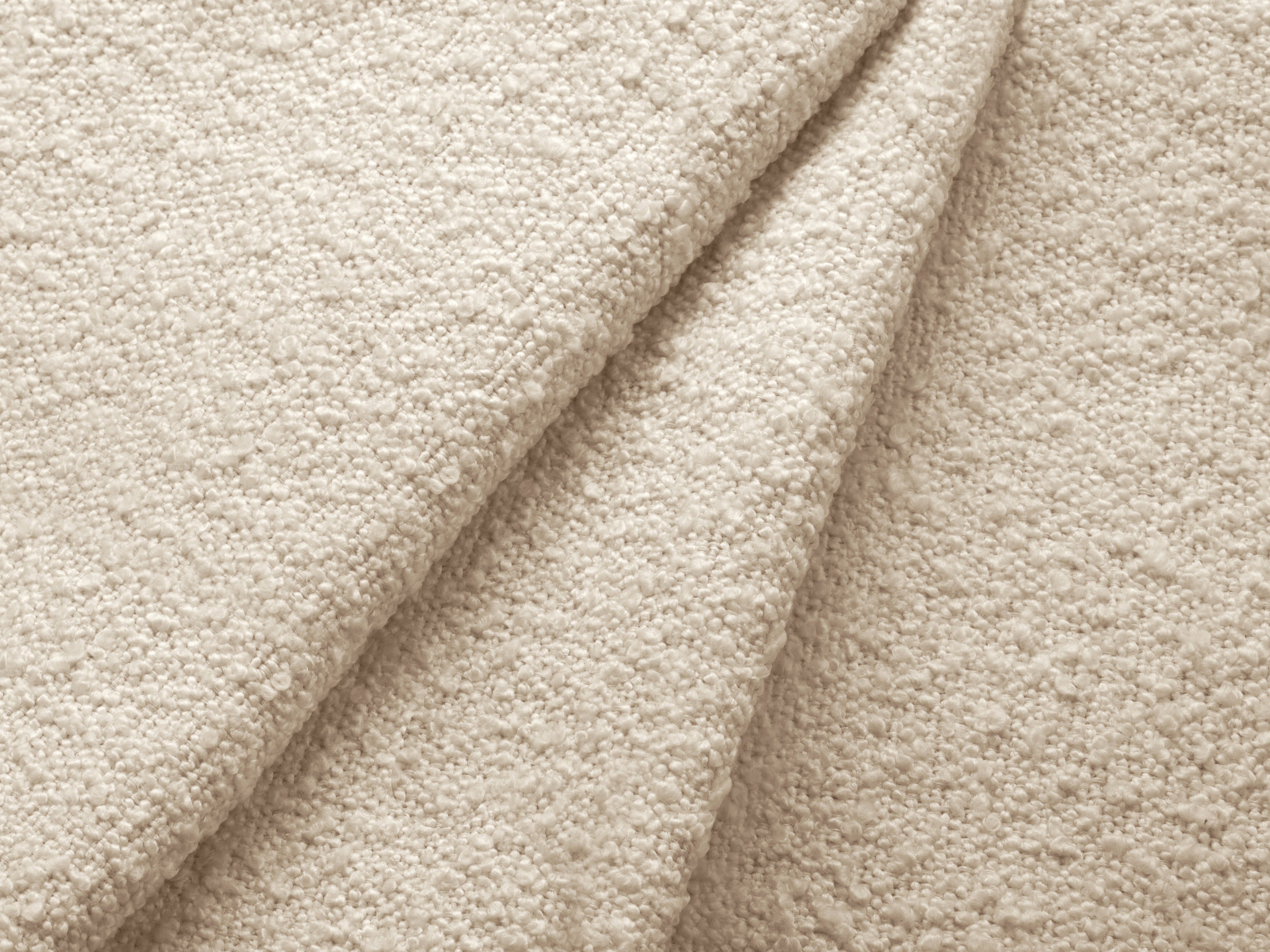 Bed met opbergruimte LUPINE beige boucle