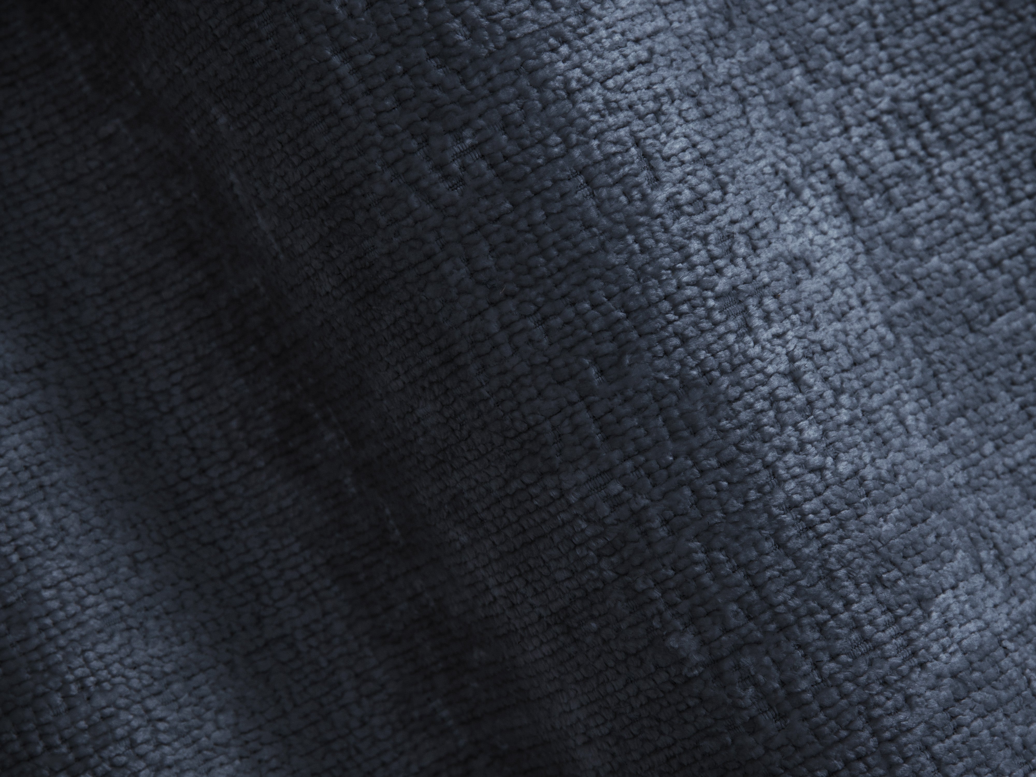 Bed met opbergruimte LUPINE donkerblauwe chenille