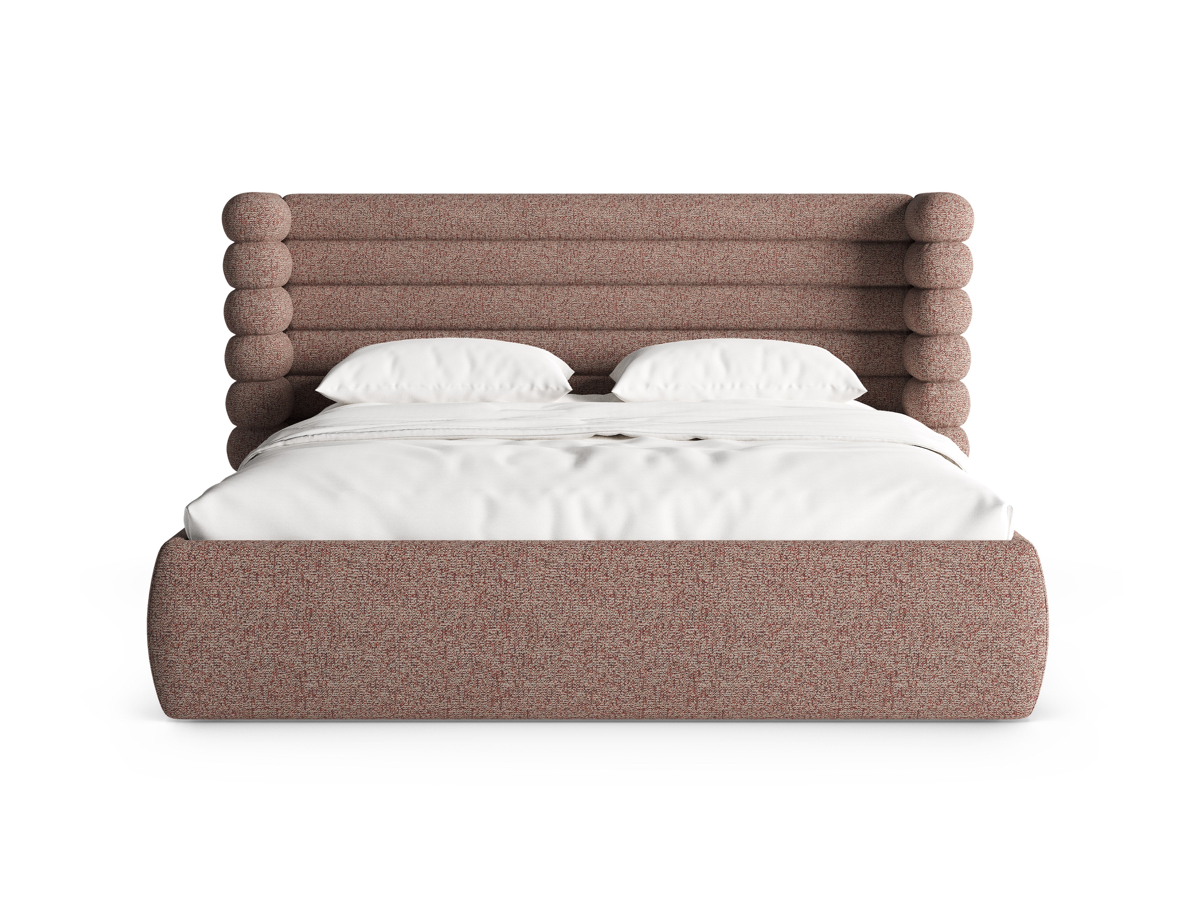 Bett MOUNT schmutzig rosa Melange