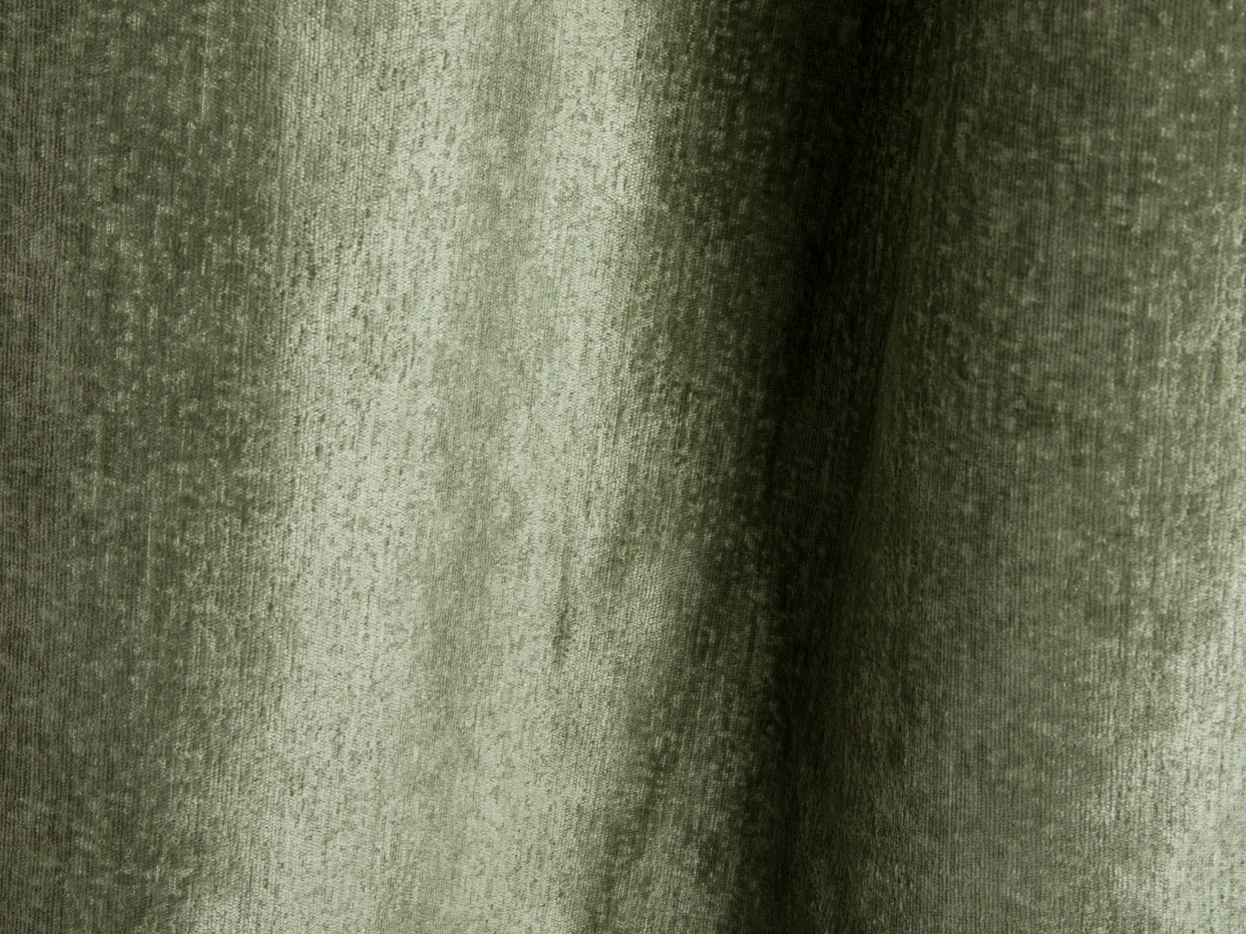 Bed met opbergruimte LUPINE groene iriserende chenille
